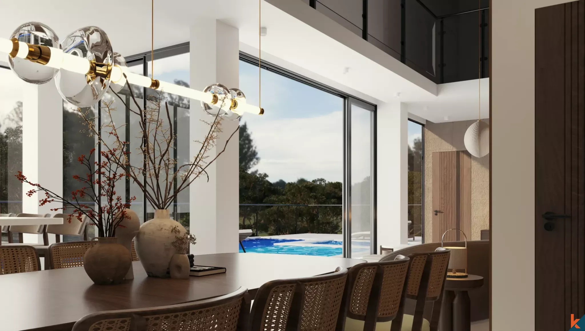 Three Bedroom Nature-Front Investment Property for Lease in Ubud (Delivery December 2026)