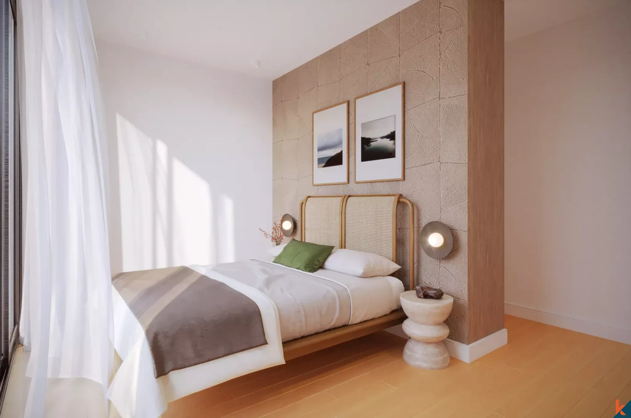 Three Bedroom Nature-Front Investment Property for Lease in Ubud (Delivery December 2026)