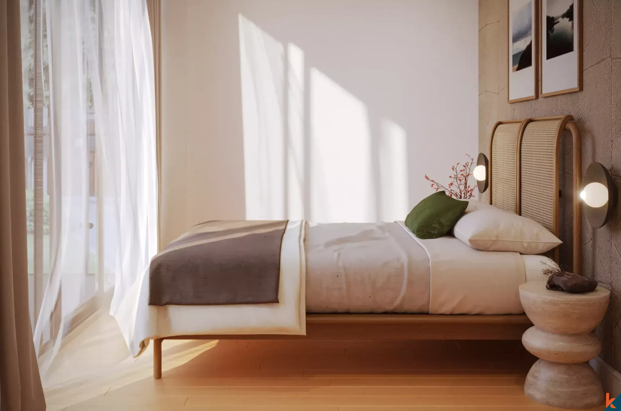 Three Bedroom Nature-Front Investment Property for Lease in Ubud (Delivery December 2026)