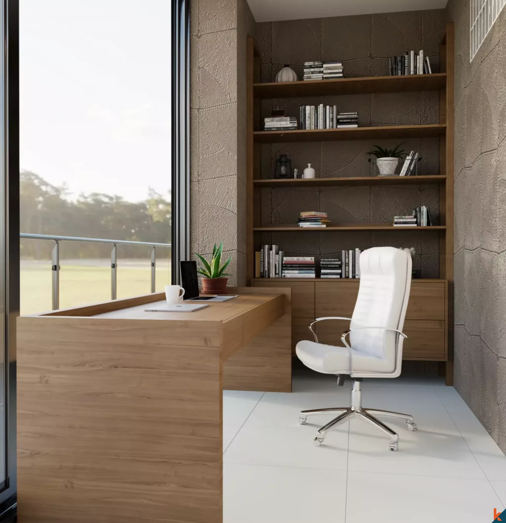 Three Bedroom Nature-Front Investment Property for Lease in Ubud (Delivery December 2026)