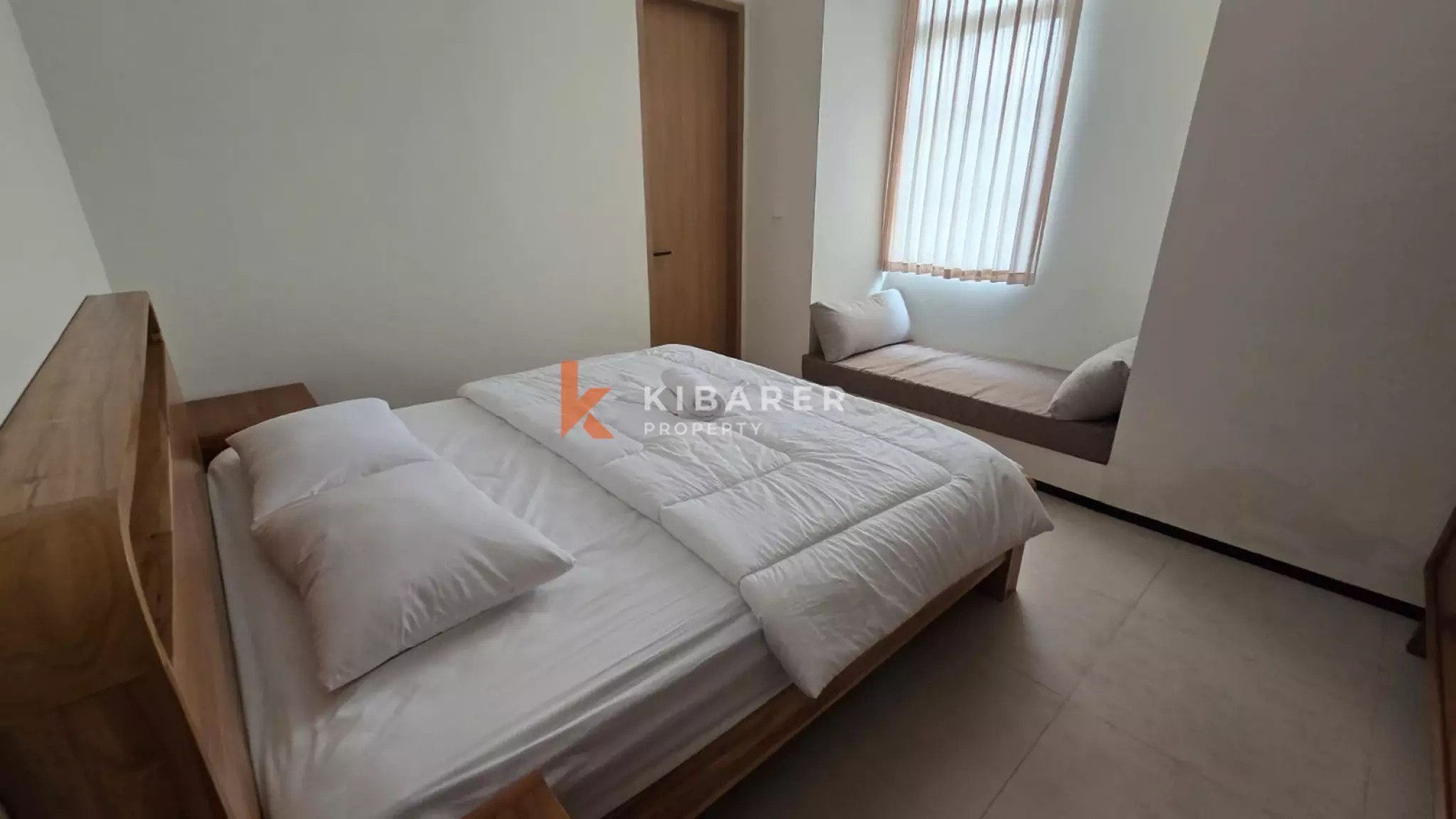 Brand new White Three-Bedroom Home with Pool in West Side Sanur