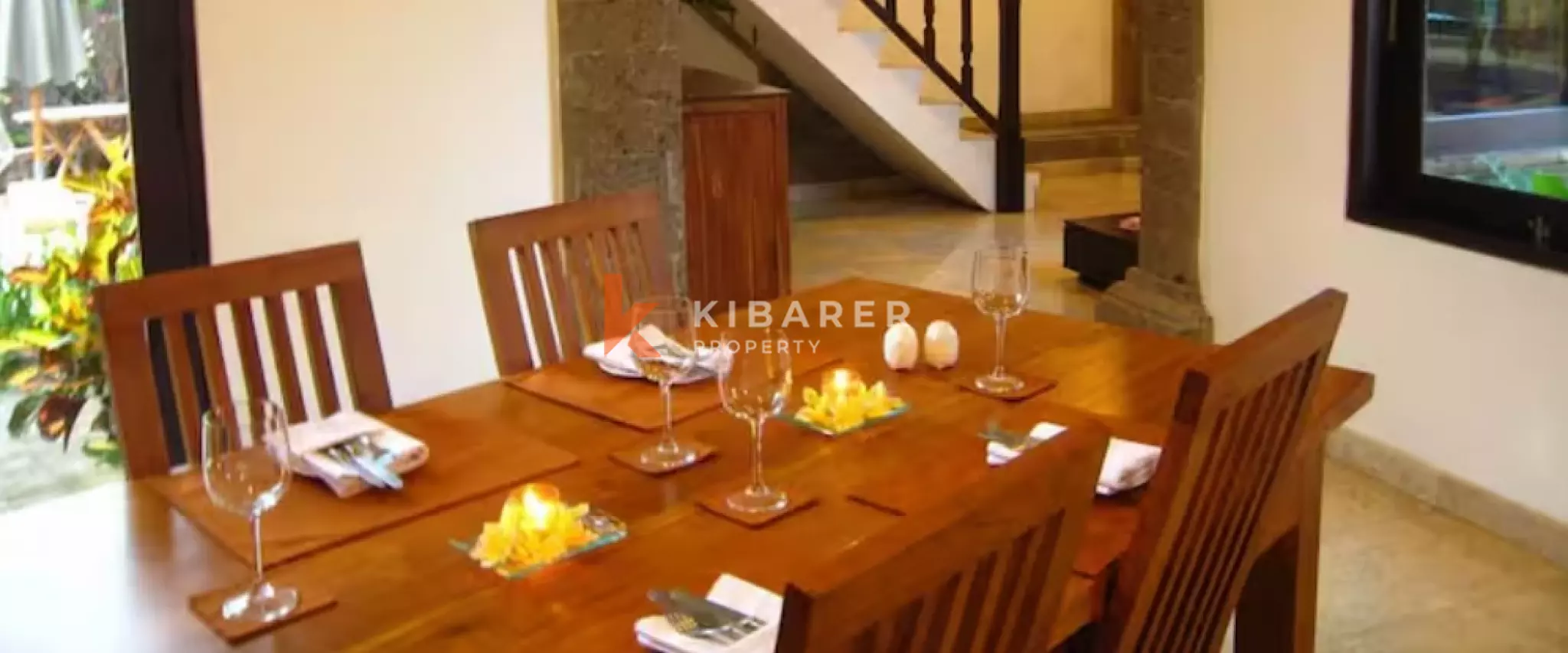 Charming Three-Bedroom Secret Sanctuary Walking Distance to the Sanur Beach (AVAILABLE ON L