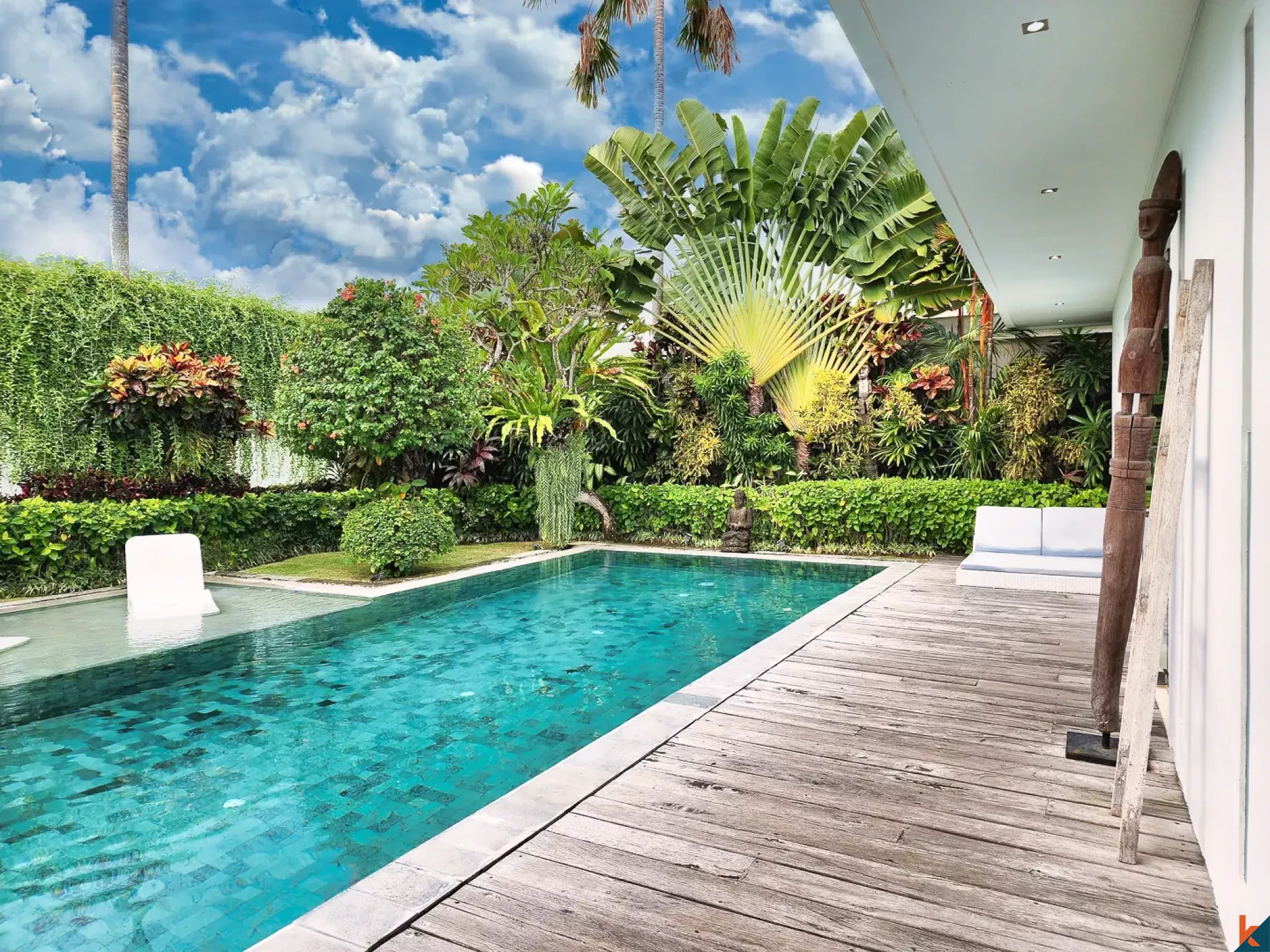 Charming Three Bedrooms Modern Villa for Lease in Seminyak