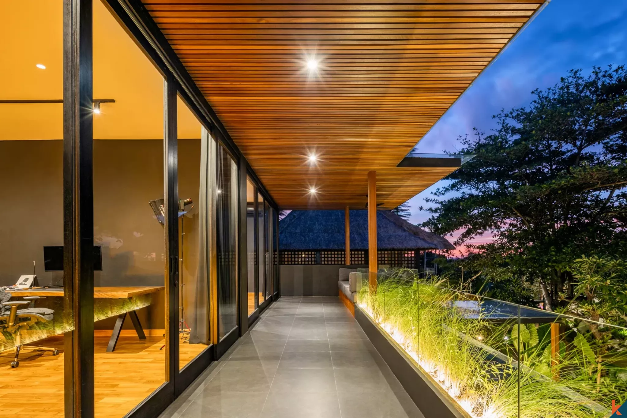 Luxury Four Bedroom Villa for Lease with Rice Field Views in Canggu