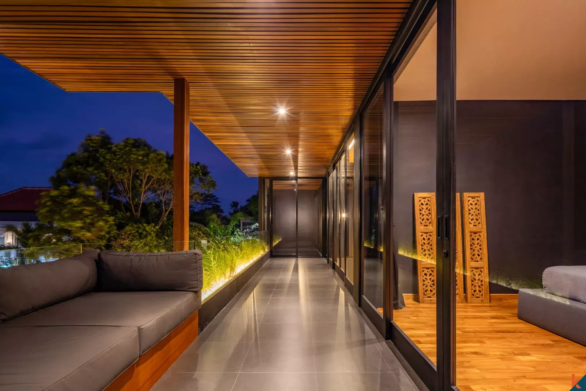 Luxury Four Bedroom Villa for Lease with Rice Field Views in Canggu