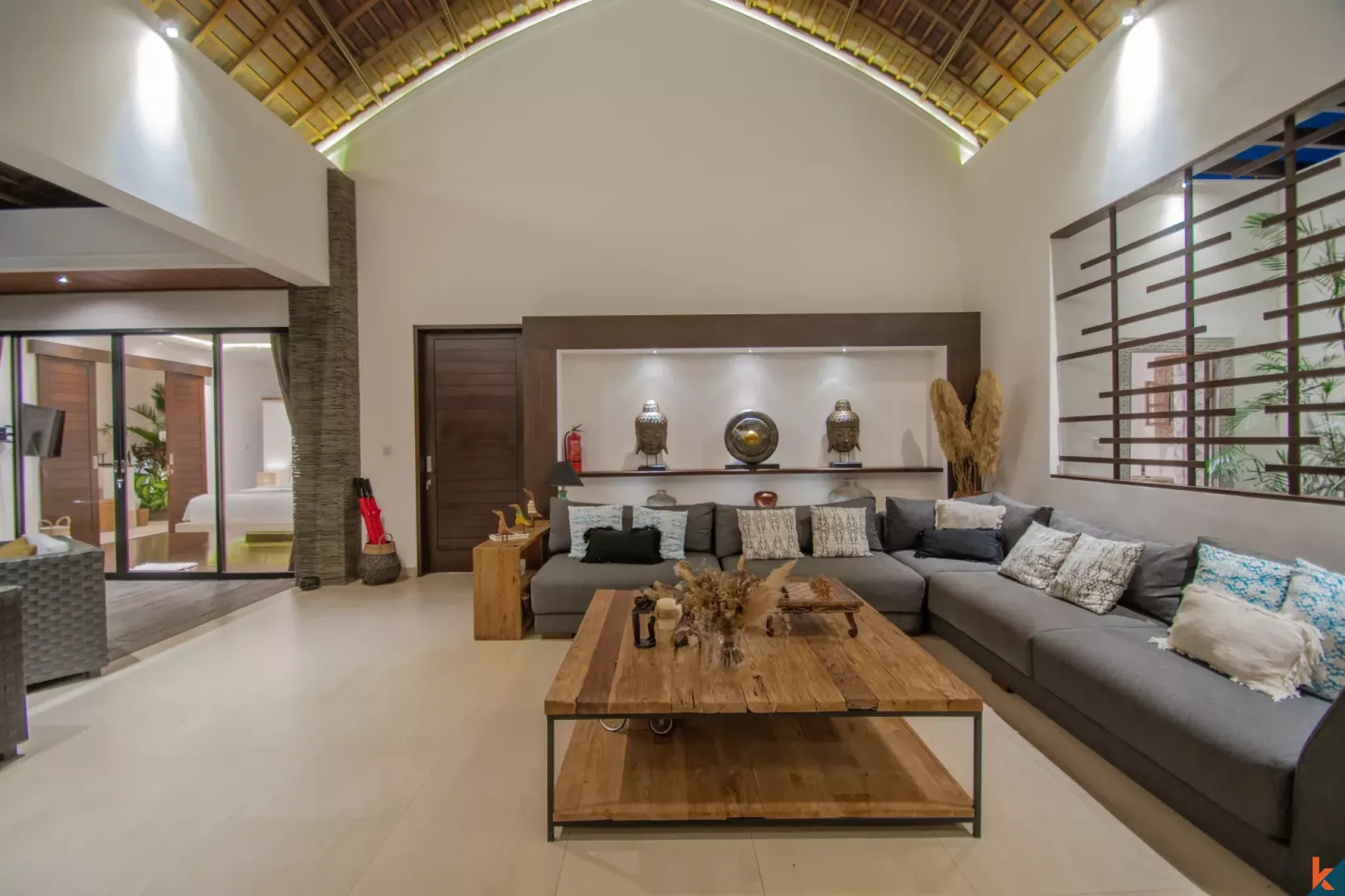 Villa de luxe de quatre chambres à louer à Ubud