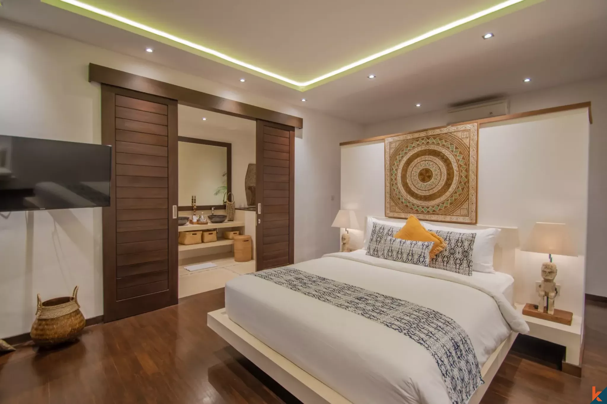 Villa de luxe de quatre chambres à louer à Ubud