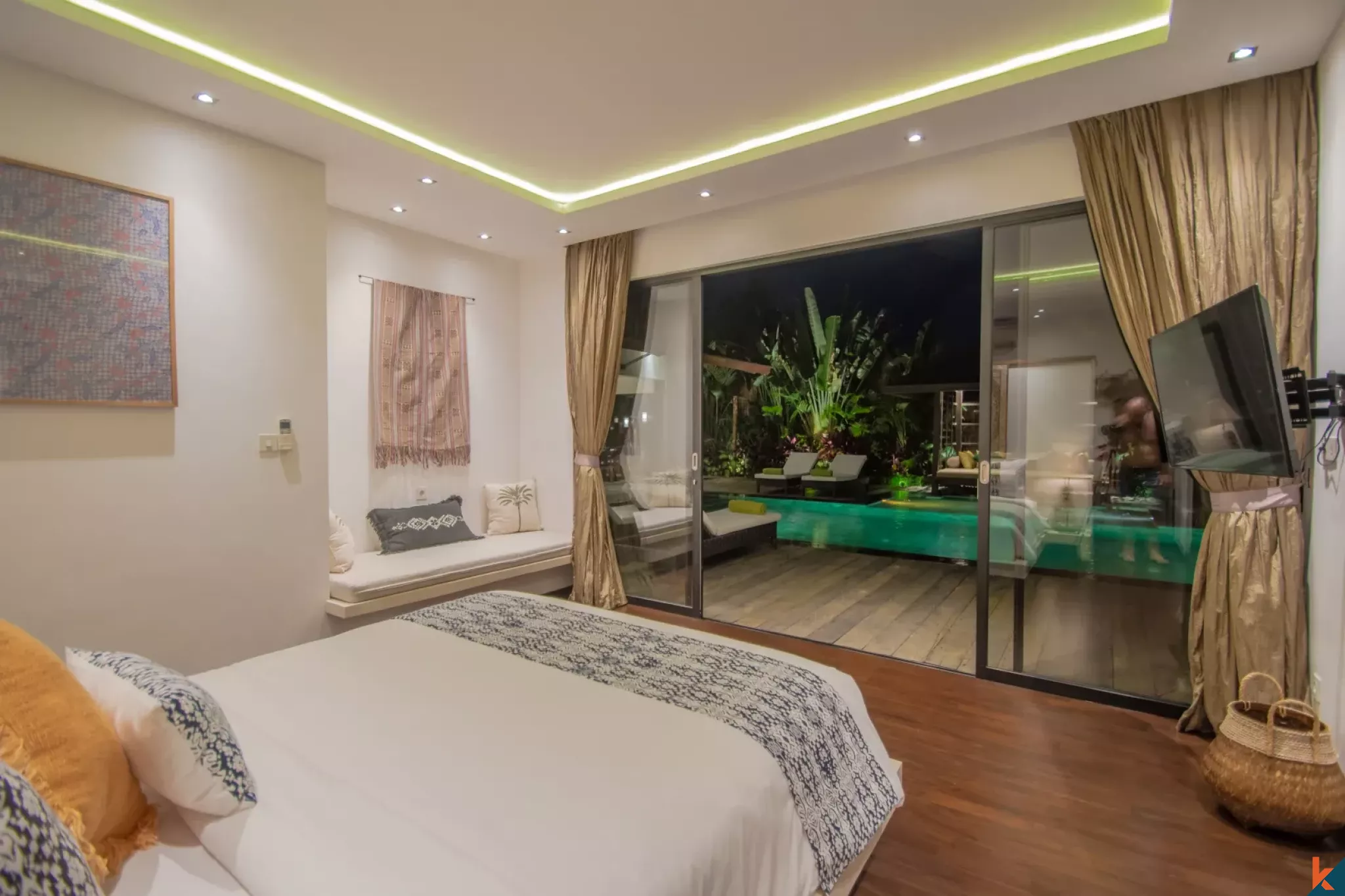 Villa de luxe de quatre chambres à louer à Ubud