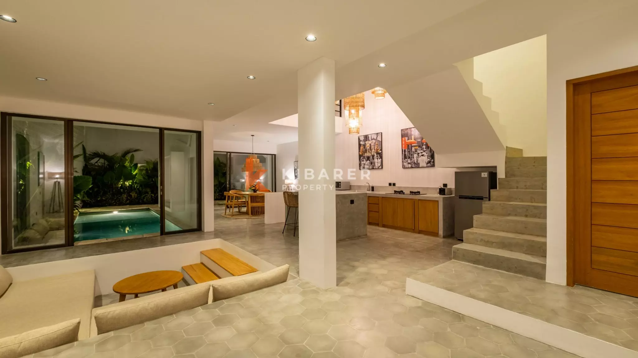 Elegant Tropical Two-Bedroom Pool Villa in Prime Canggu