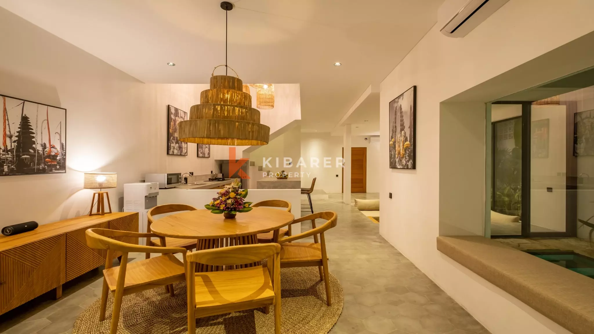 Elegant Tropical Two-Bedroom Pool Villa in Prime Canggu