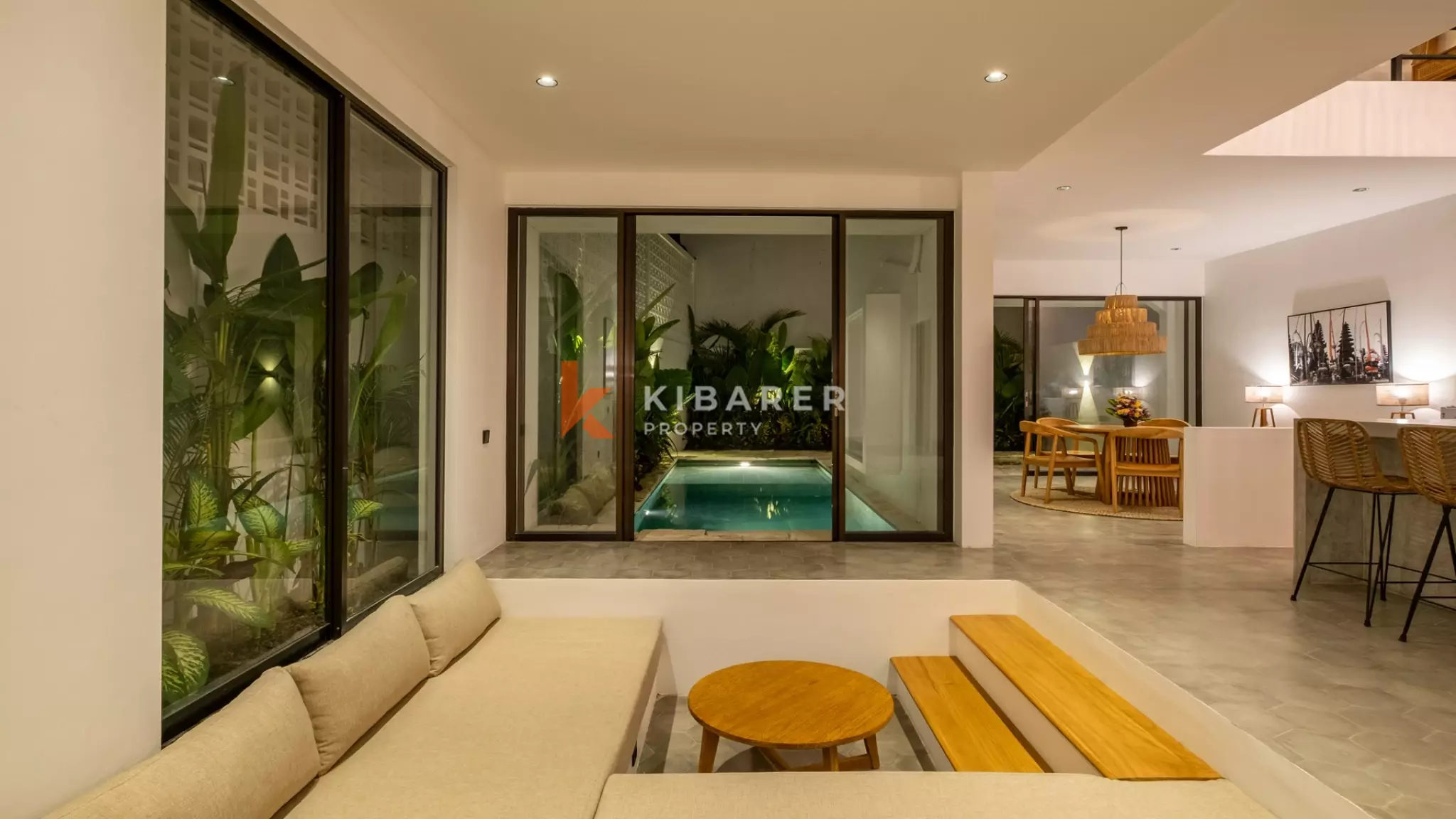 Elegant Tropical Two-Bedroom Pool Villa in Prime Canggu