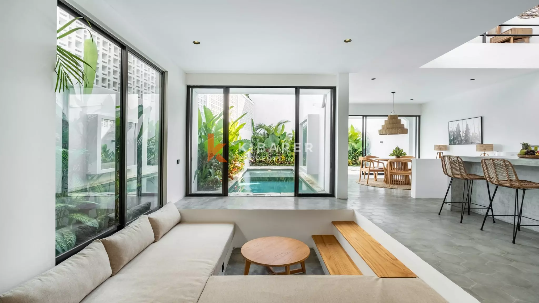 Elegant Tropical Two-Bedroom Pool Villa in Prime Canggu