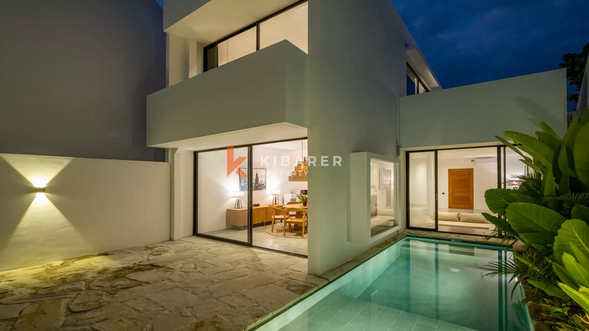 Elegant Tropical Two-Bedroom Pool Villa in Prime Canggu