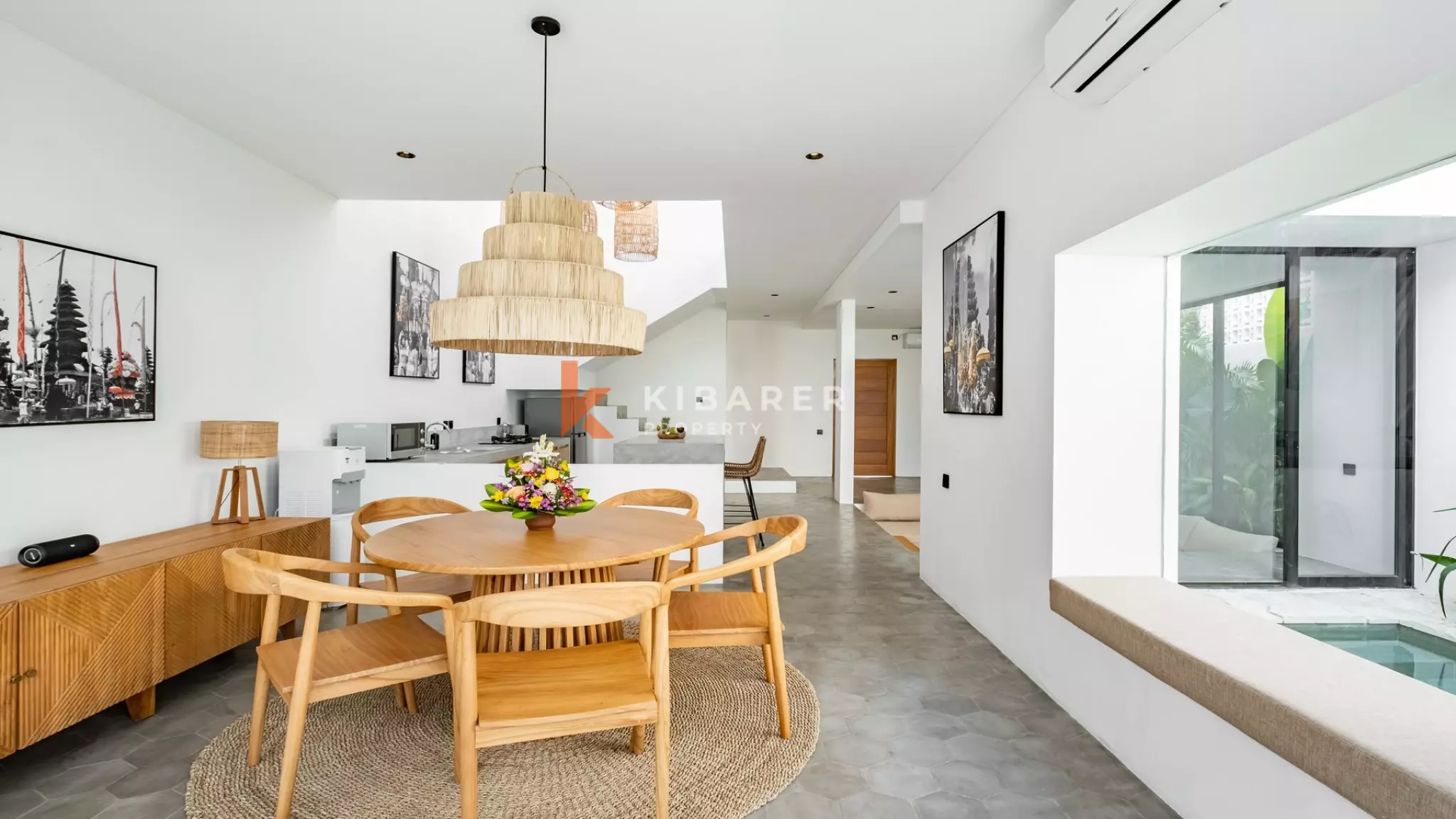 Elegant Tropical Two-Bedroom Pool Villa in Prime Canggu