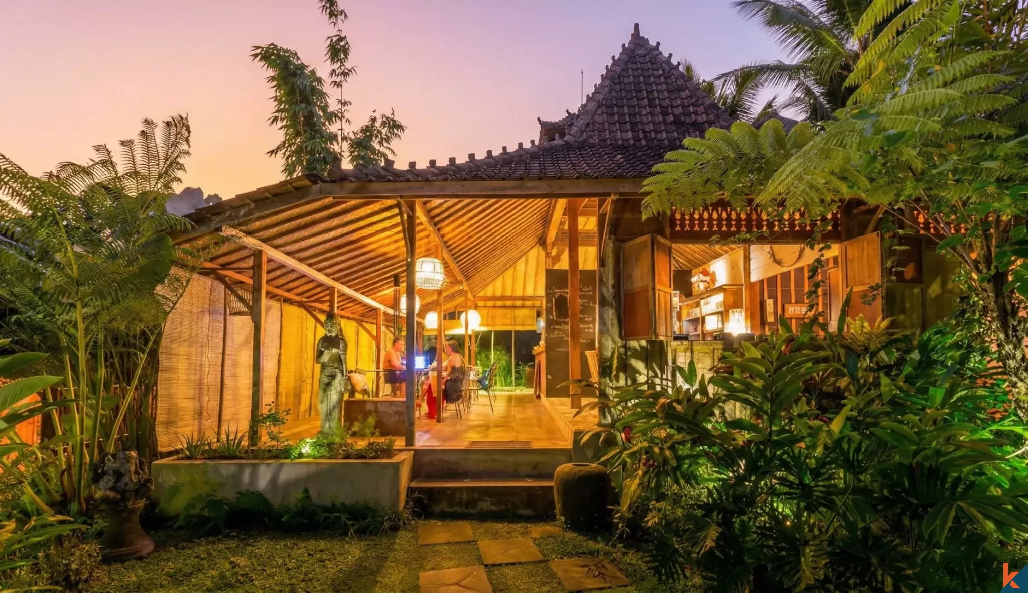Amazing Seven Bedroom Leasehold Real Estate with Endless Rice Field Views in Ubud