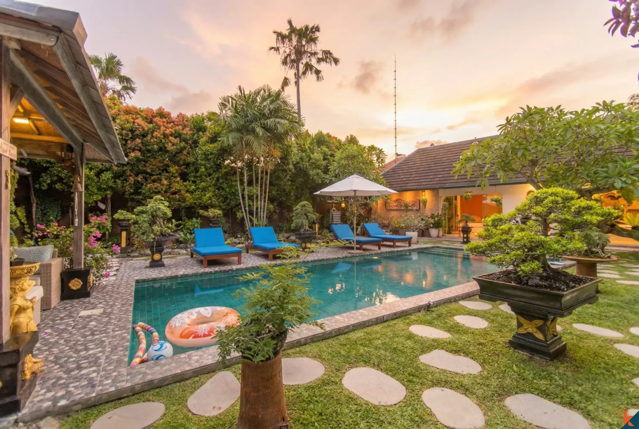 Beautiful Three Bedroom Leasehold Property in Kerobokan