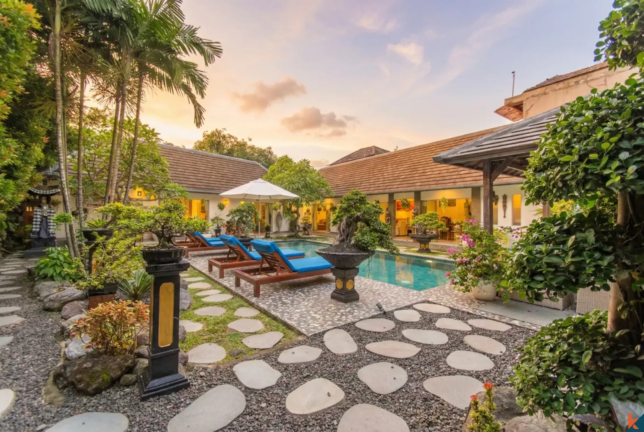 Beautiful Three Bedroom Leasehold Property in Kerobokan