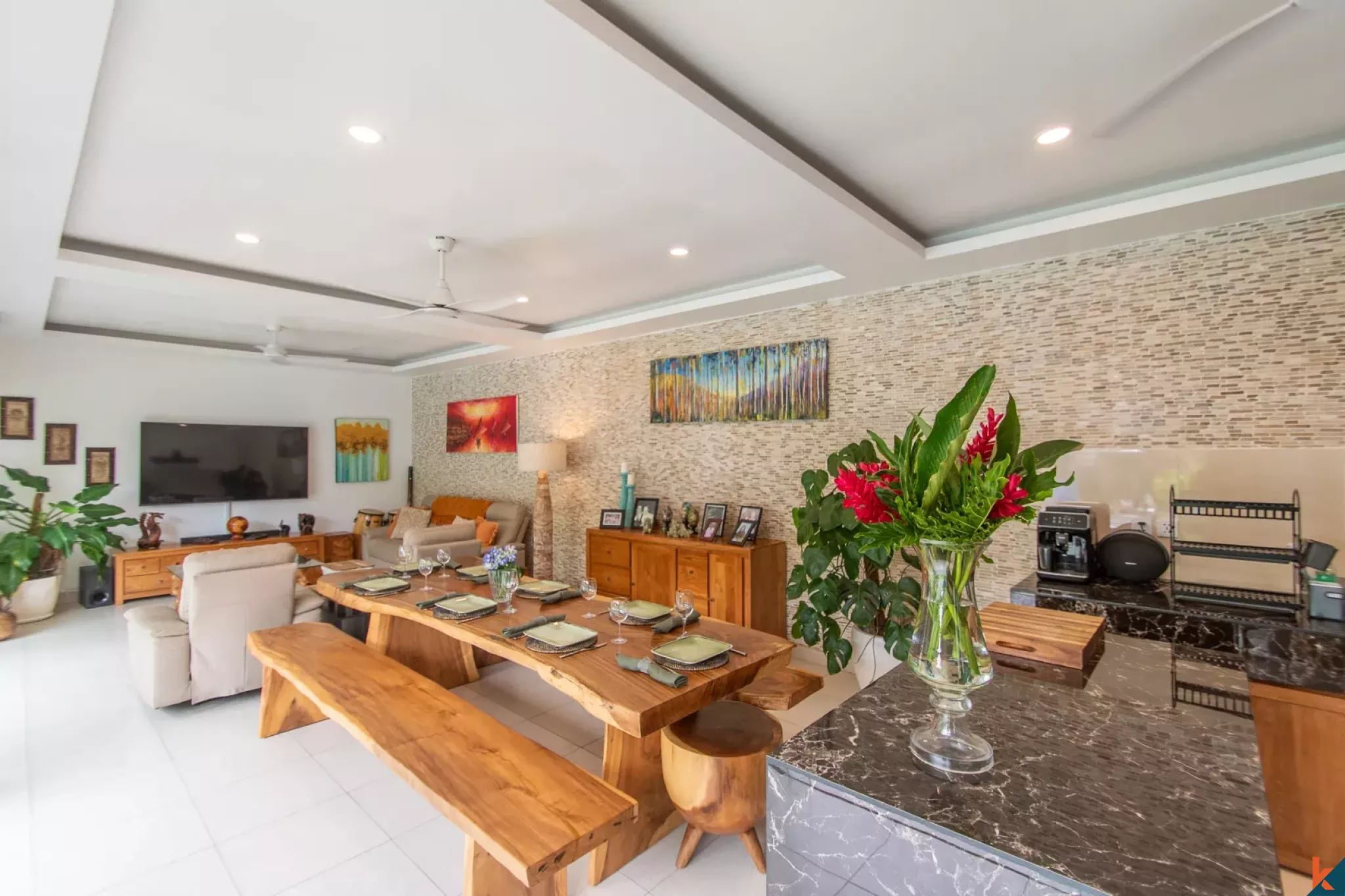 Beautiful Three Bedroom Leasehold Property in Kerobokan