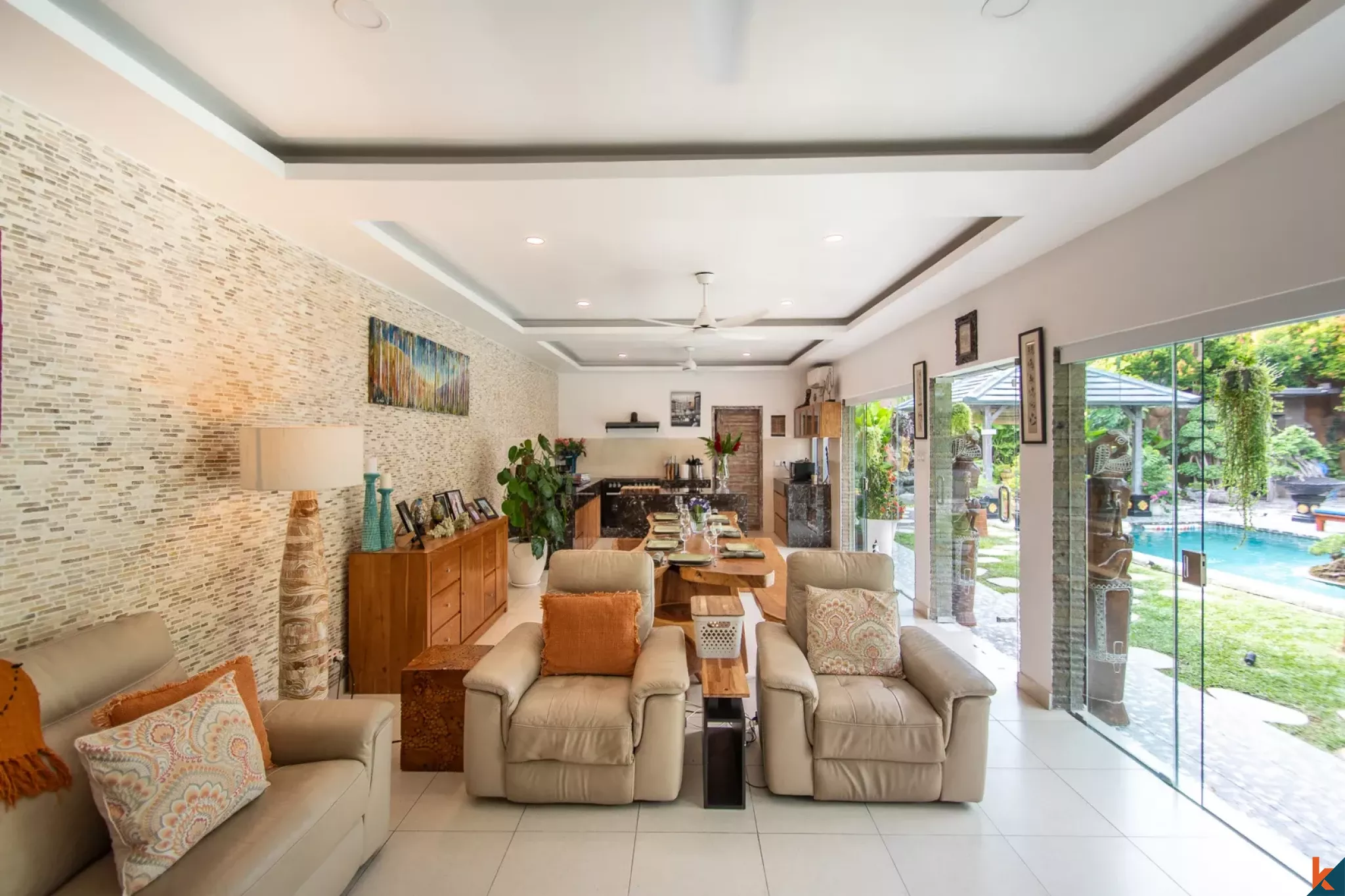Beautiful Three Bedroom Leasehold Property in Kerobokan