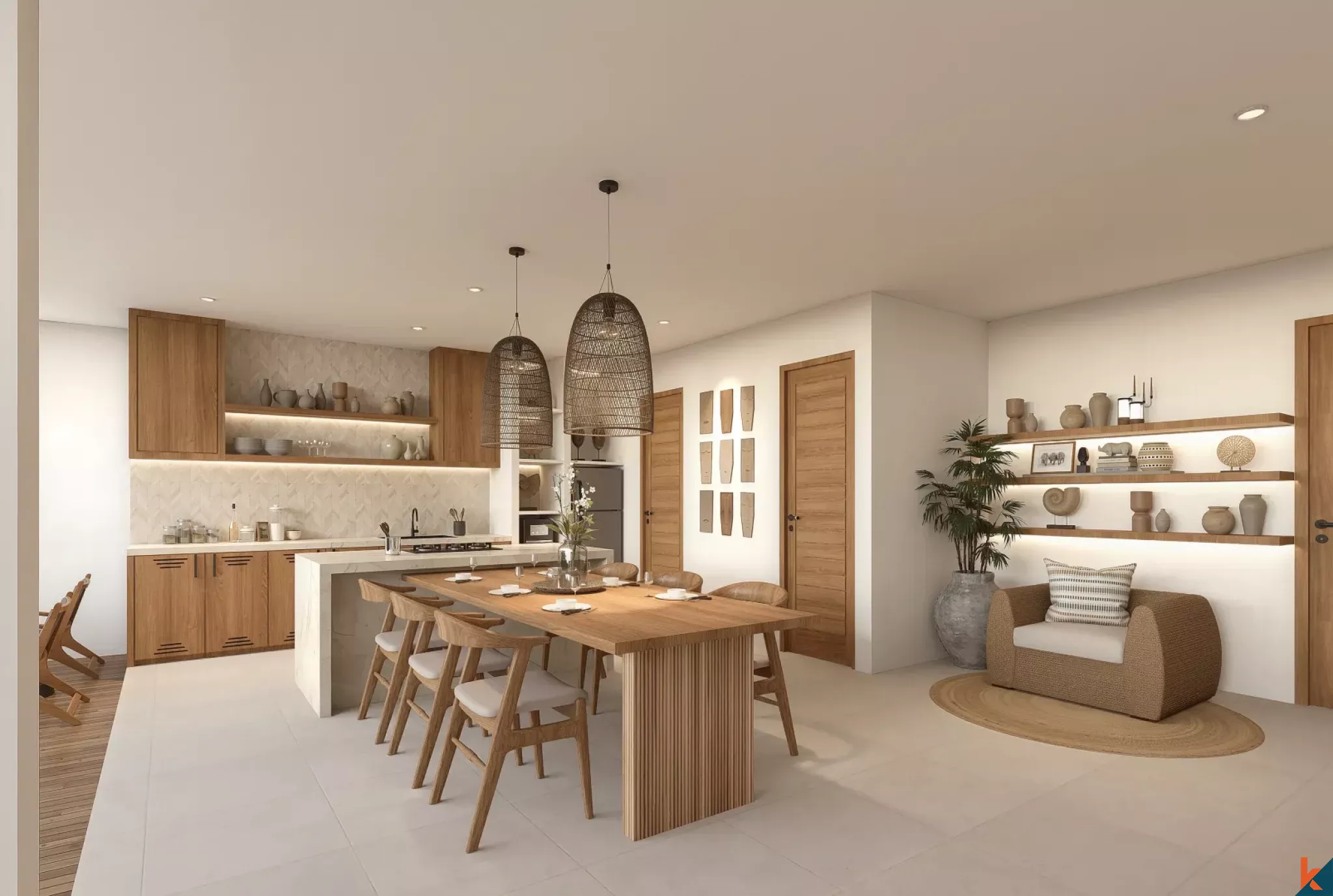 Luxurious Two Bedroom Villa with Amazing Ocean Views in Nusa Lembongan