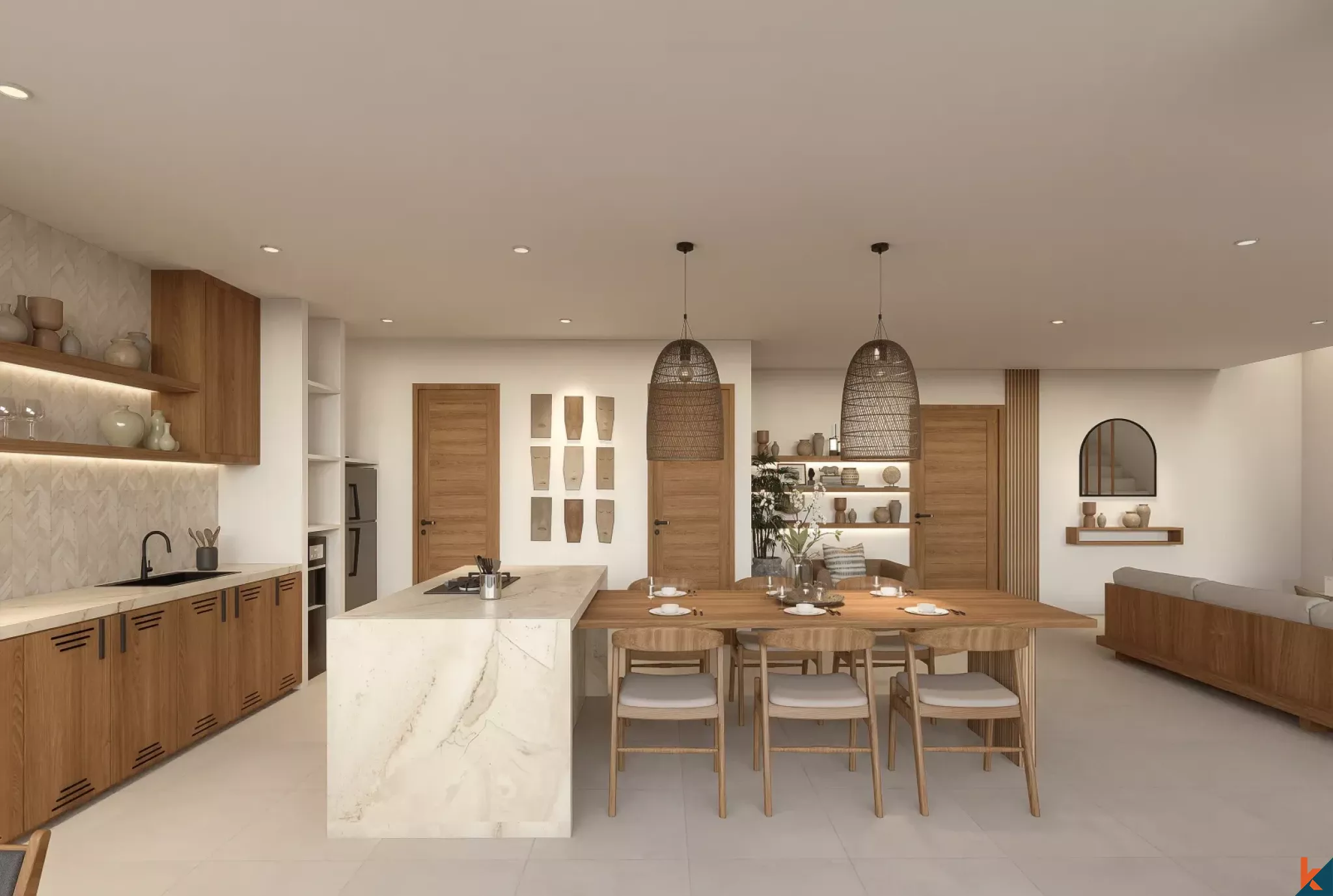 Luxurious Two Bedroom Villa with Amazing Ocean Views in Nusa Lembongan