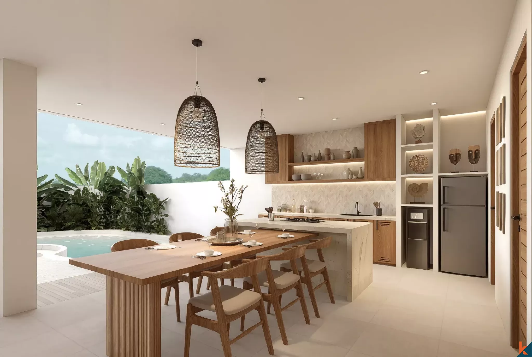 Luxurious Two Bedroom Villa with Amazing Ocean Views in Nusa Lembongan