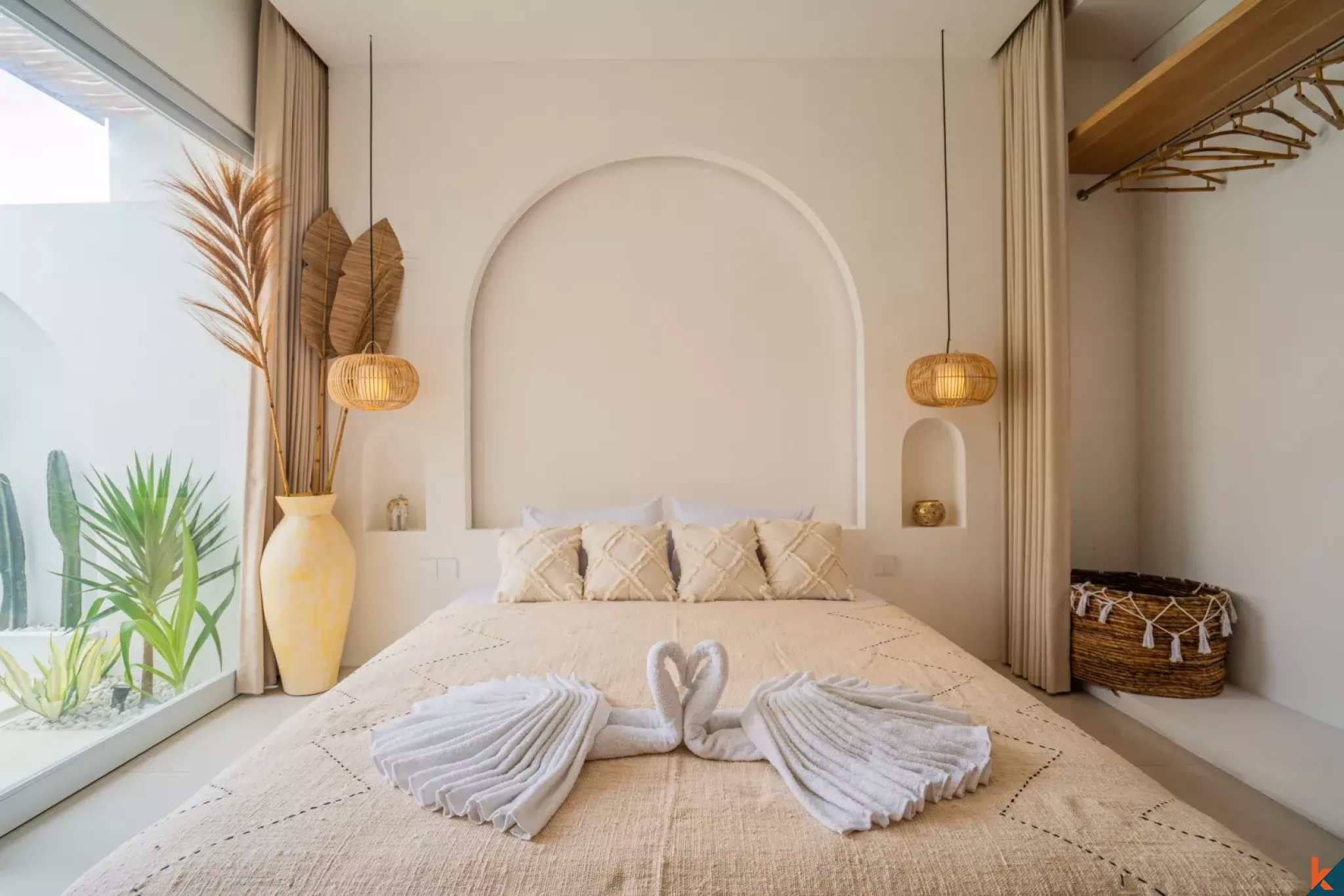 Villa Satu Kamar Tidur Potensi Tinggi Off-Plan untuk Disewakan di Kerobokan - Semer