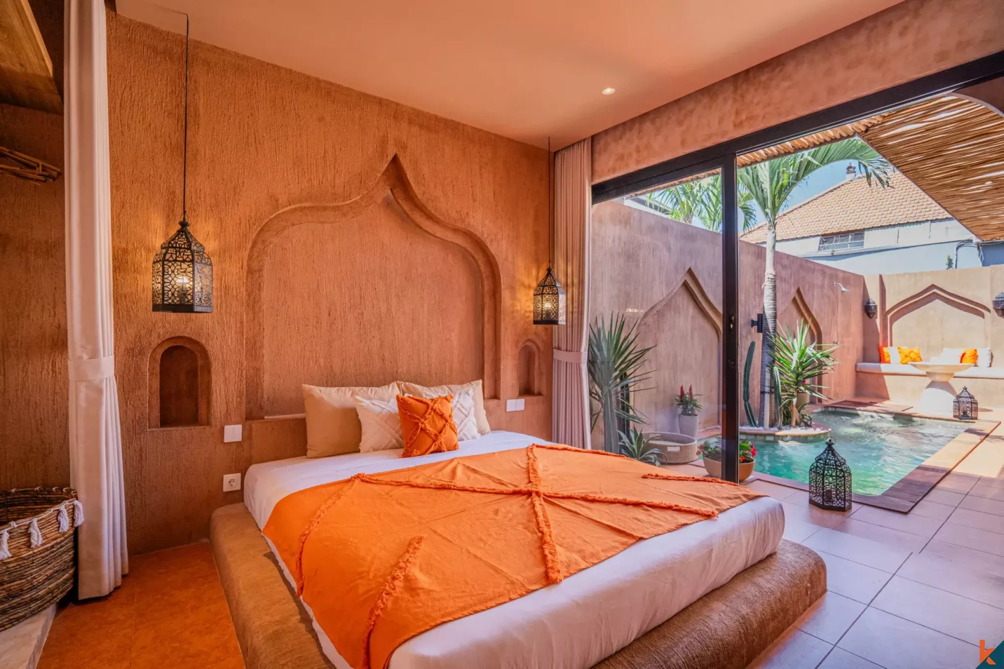 Investissement intelligent : villa d’une chambre en bail (leasehold) sur plan à Kerobokan – Semer