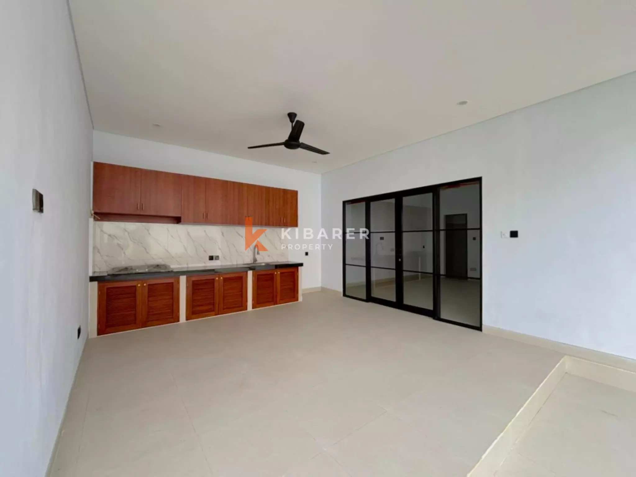 Bright Unfurnished Three Bedroom Villa for Rent in Prime Umalas Location