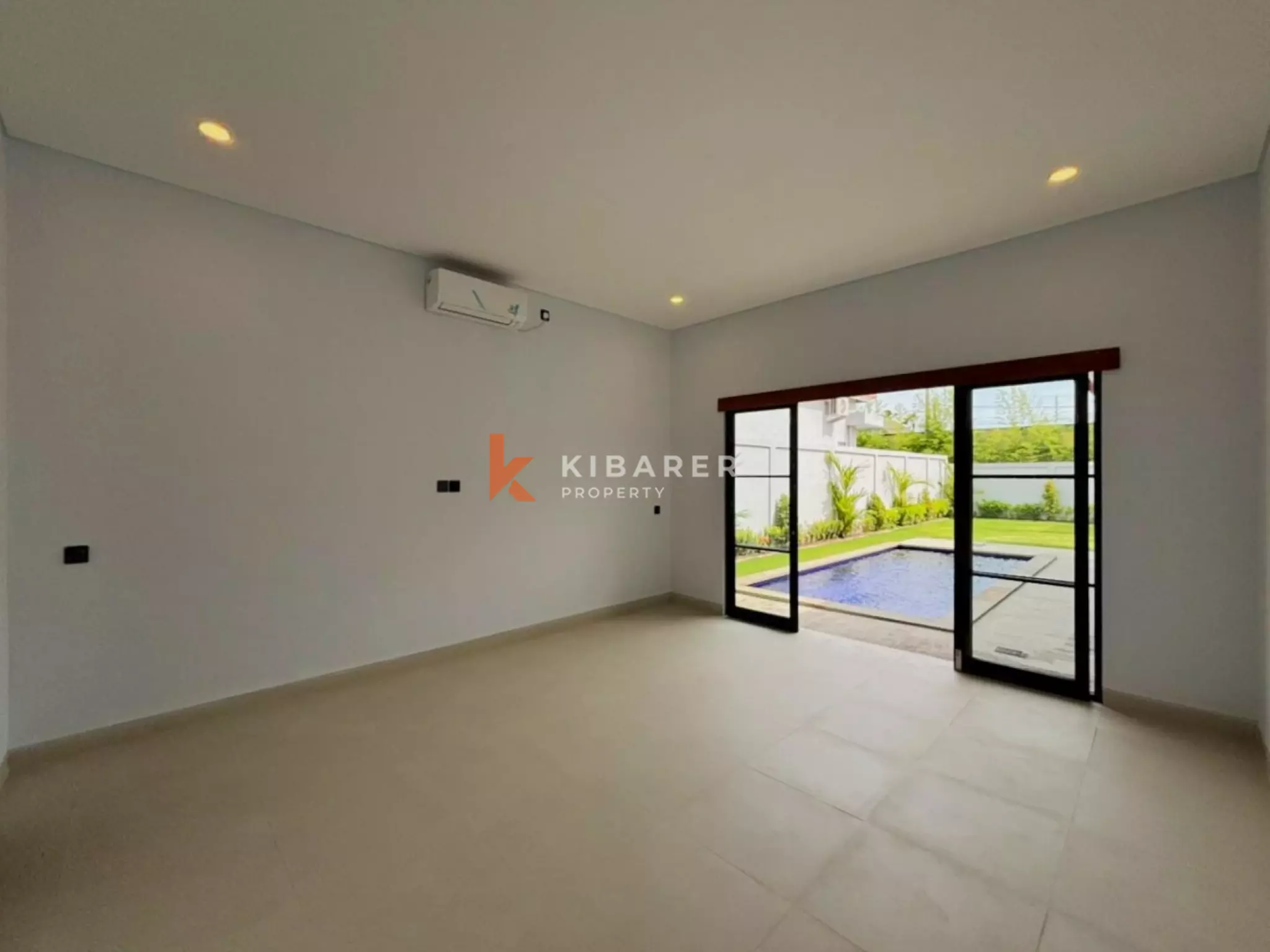 Bright Unfurnished Three Bedroom Villa for Rent in Prime Umalas Location