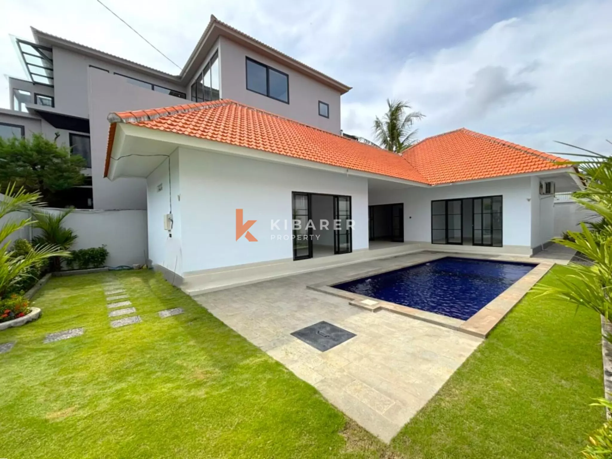 Bright Unfurnished Three Bedroom Villa for Rent in Prime Umalas Location