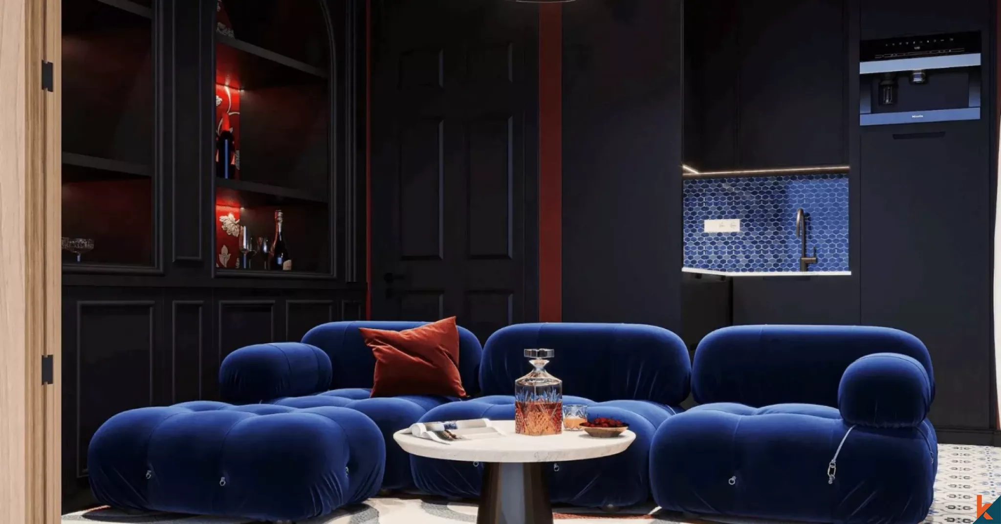 Villa d'une chambre à coucher à flanc de falaise avec vue imprenable sur l'océan à Uluwatu (livre en juin 2026)