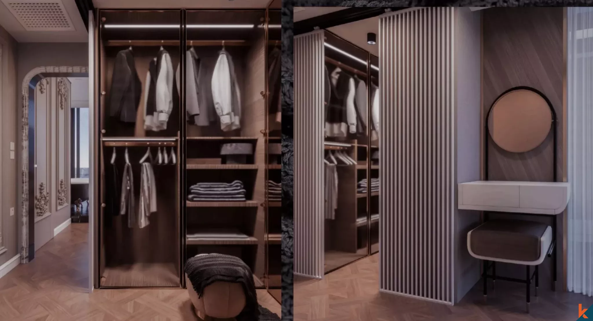 Villa de deux chambres à coucher à flanc de falaise avec vue imprenable sur l'océan à Uluwatu, sur plan