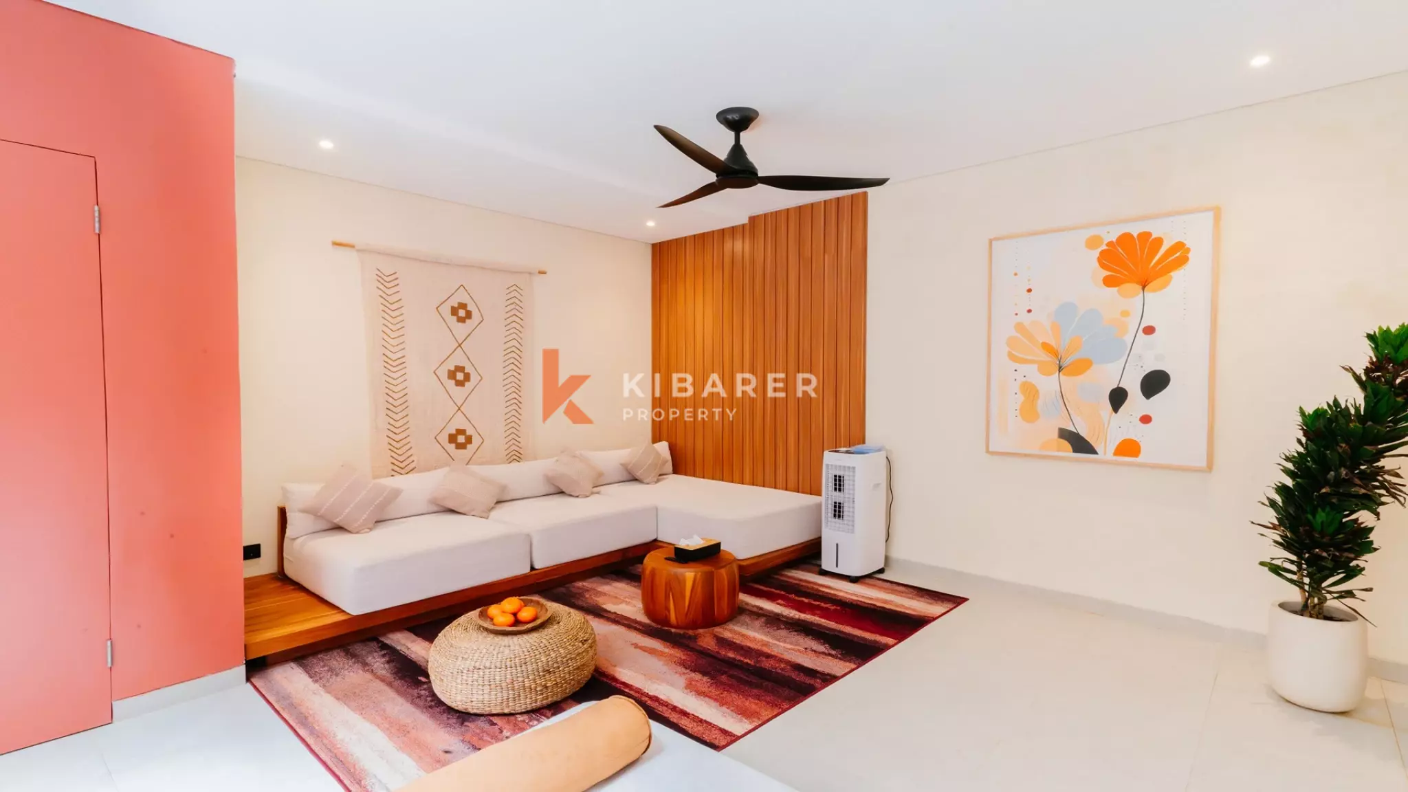 Modern Two-Bedroom Retreat with Sunlit Indoor Pool in Pecatu