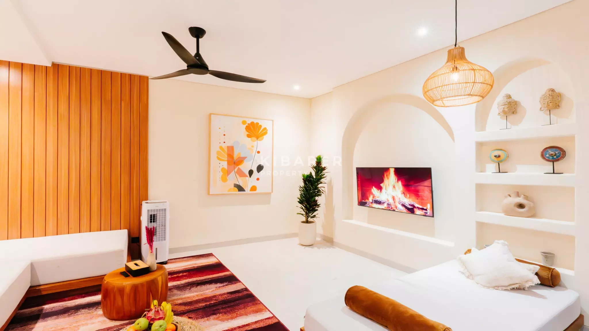 Modern Two-Bedroom Retreat with Sunlit Indoor Pool in Pecatu