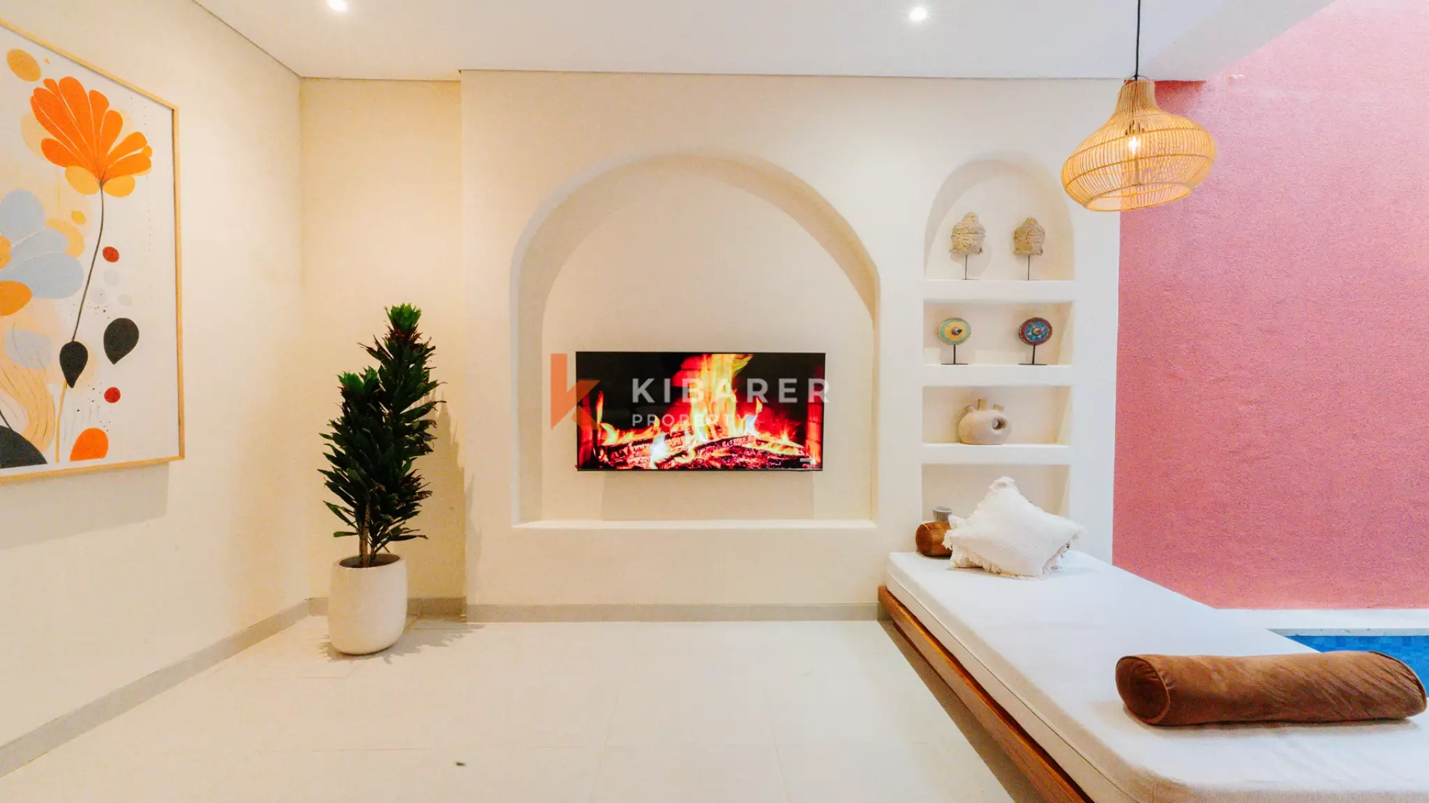 Modern Two-Bedroom Retreat with Sunlit Indoor Pool in Pecatu