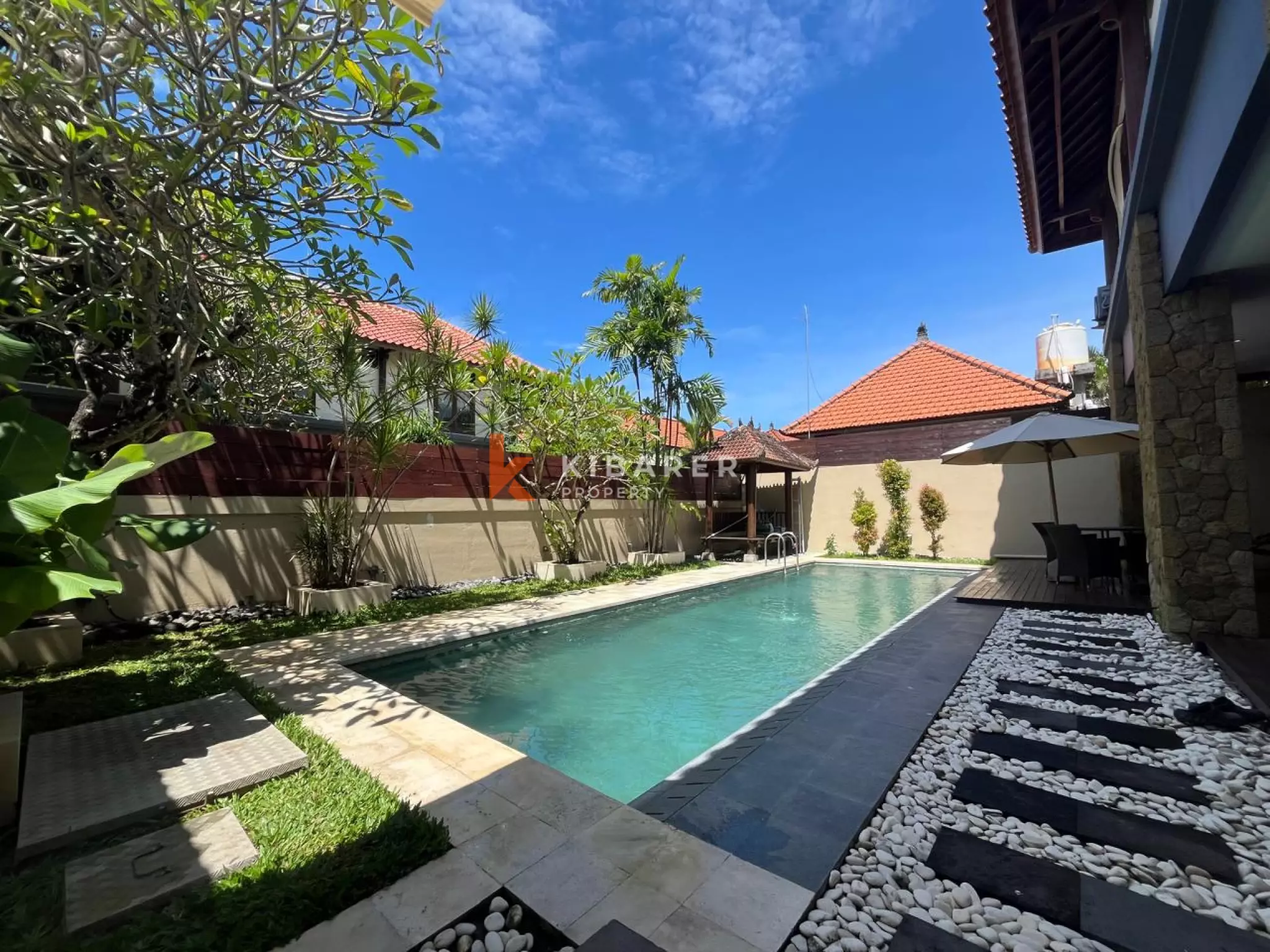 Charming Three-Bedroom Villa in Secure Complex of West Side Sanur