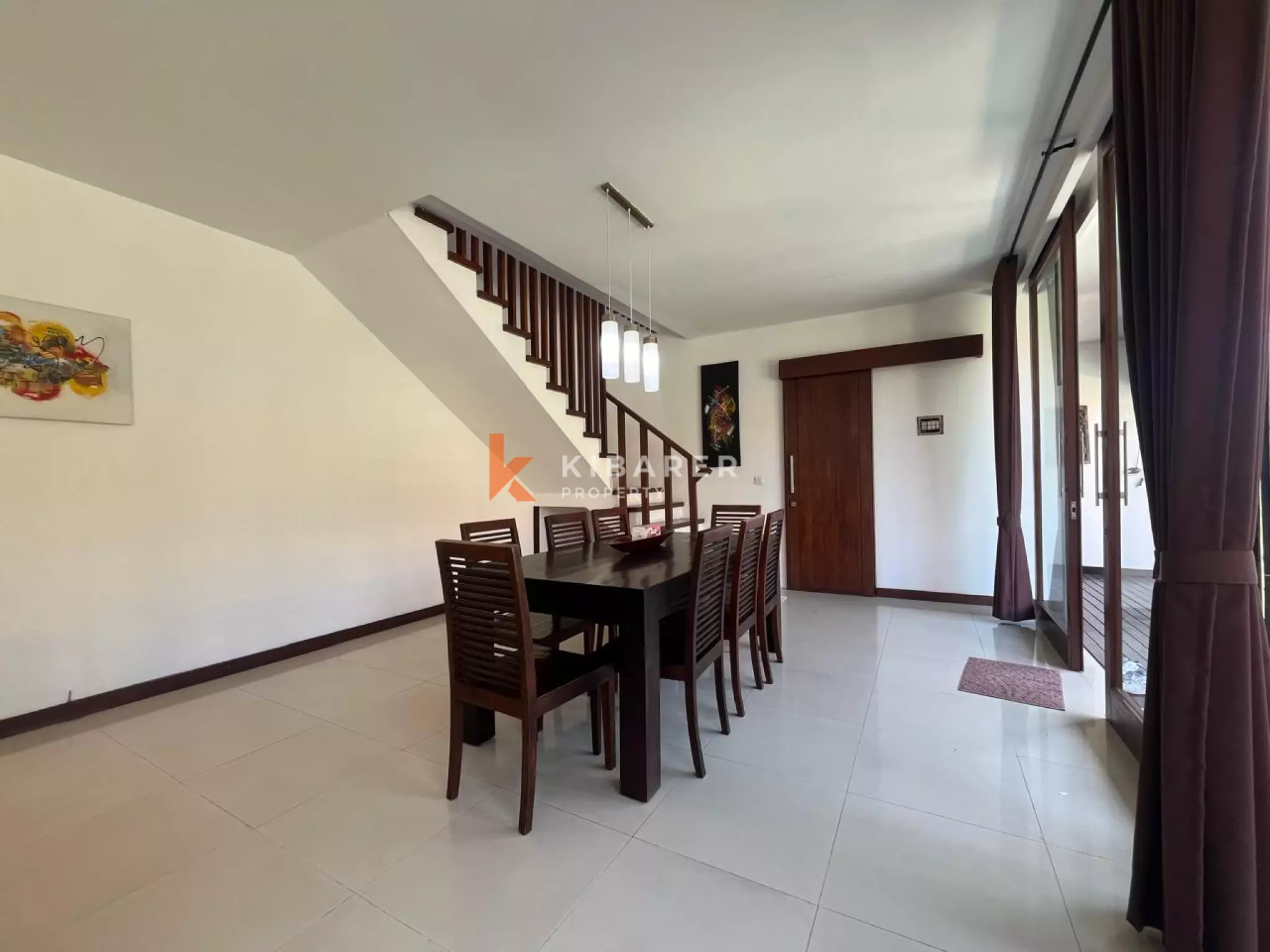 Charming Three-Bedroom Villa in Secure Complex of West Side Sanur