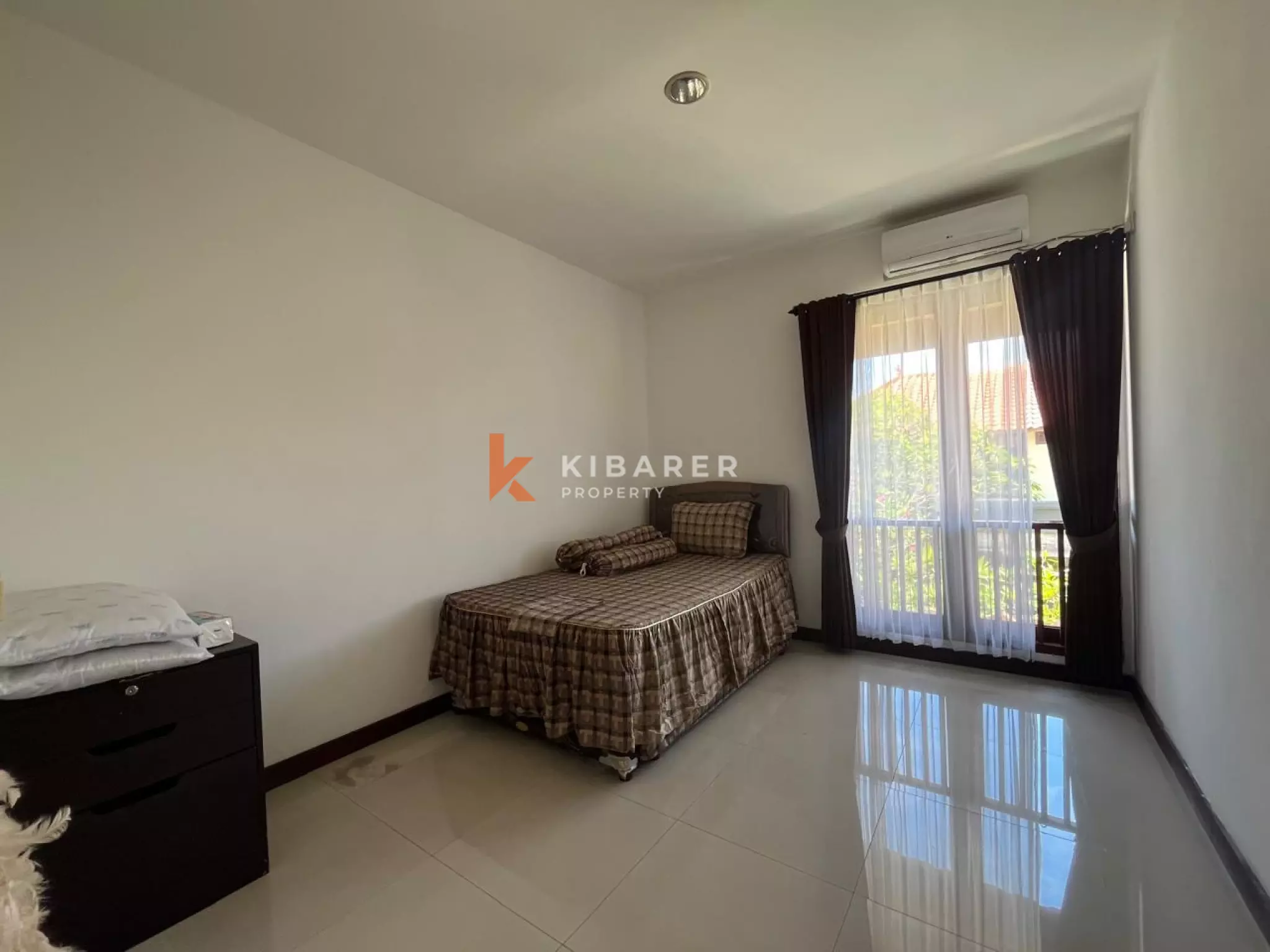 Charming Three-Bedroom Villa in Secure Complex of West Side Sanur