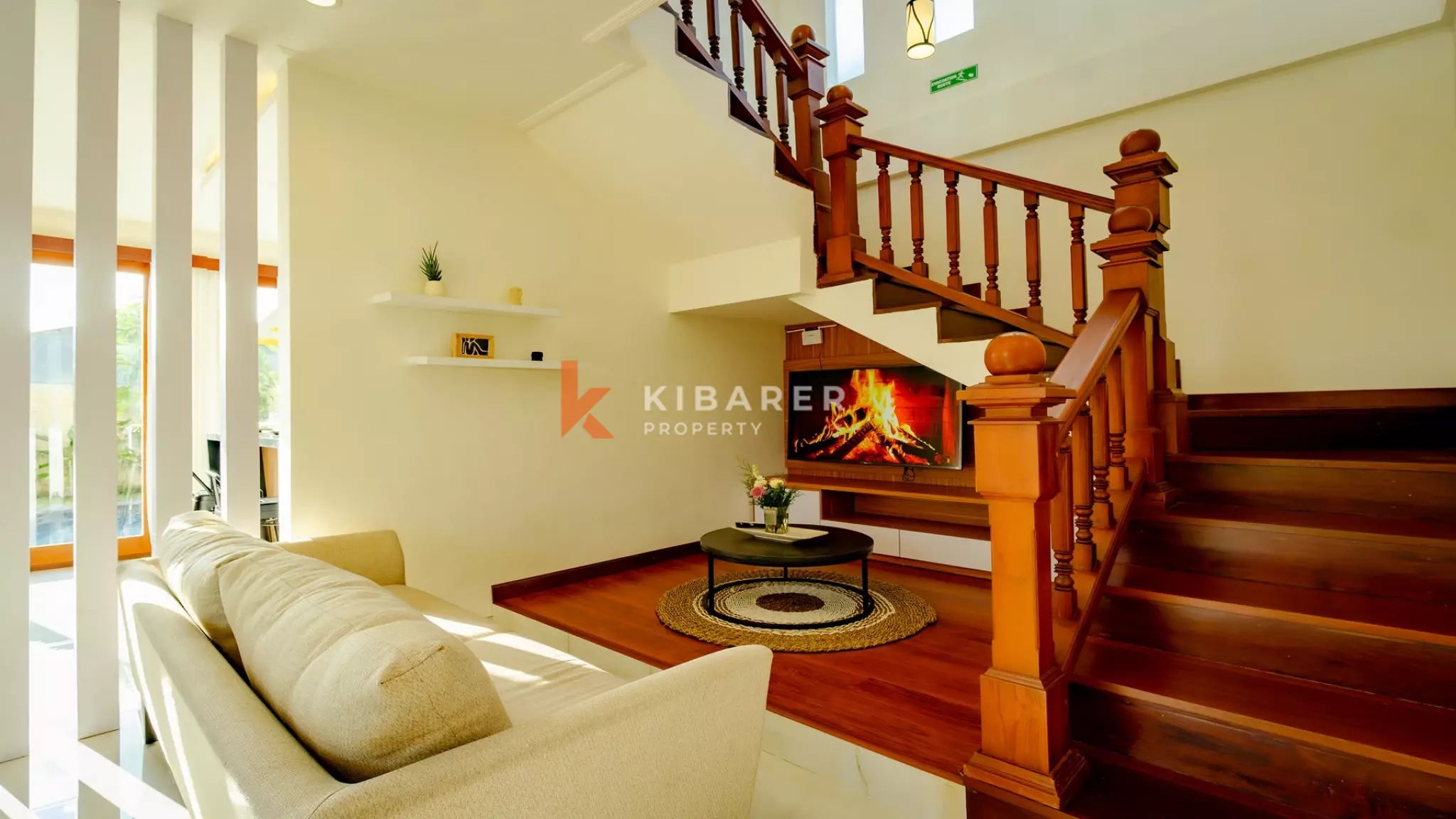 Charming Four-Bedroom Family Escape with Tropical Garden in Abiansemal