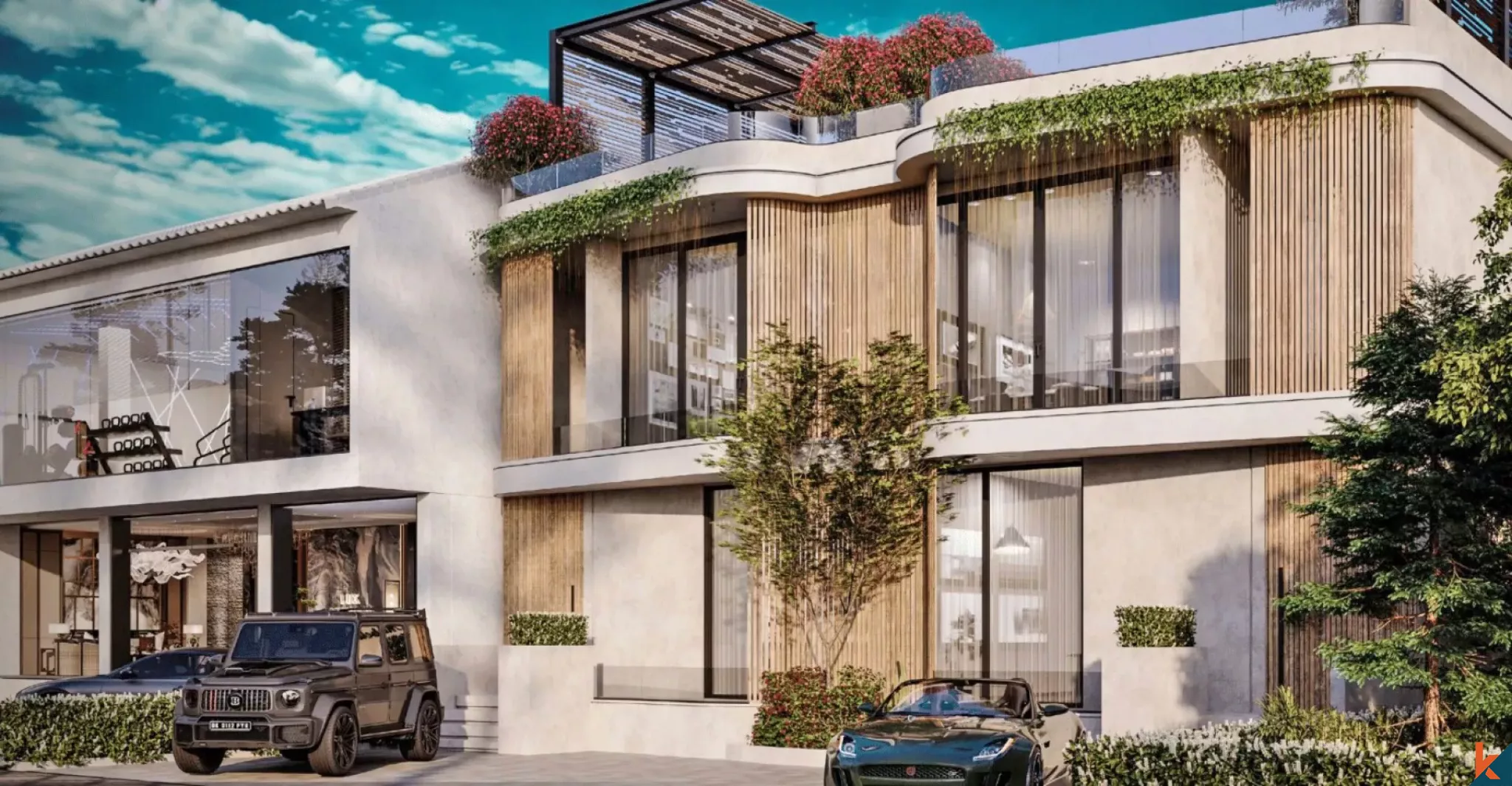 Three Bedroom Offplan Cliffside Villa for Lease with Unobstructed Ocean View in Uluwatu