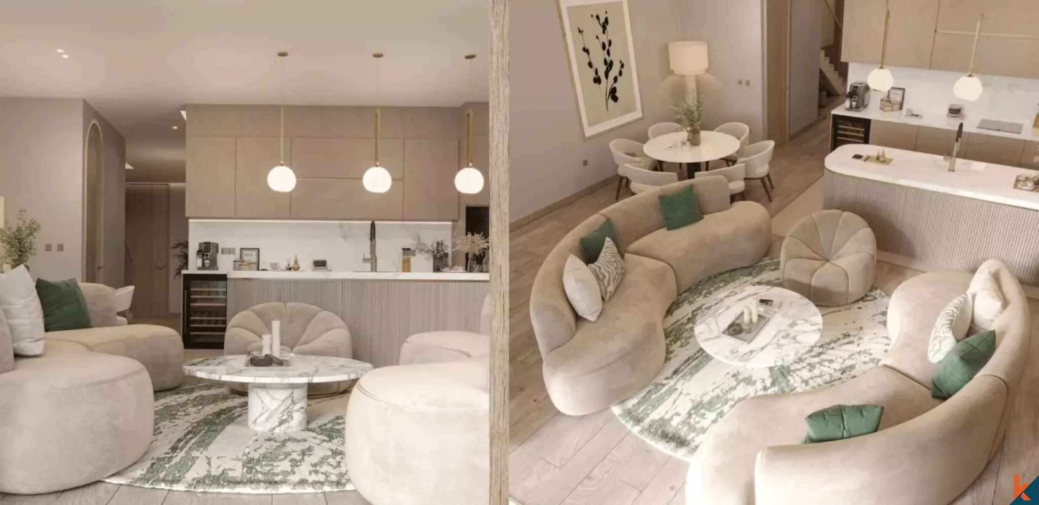 Three Bedroom Offplan Cliffside Villa for Lease with Unobstructed Ocean View in Uluwatu