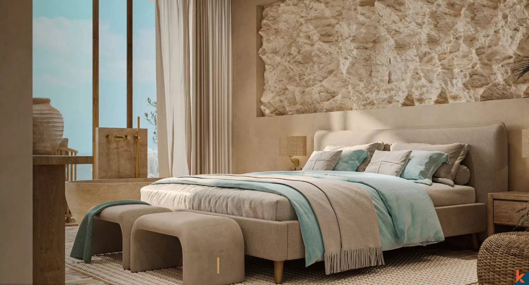 Three Bedroom Offplan Cliffside Villa for Lease with Unobstructed Ocean View in Uluwatu