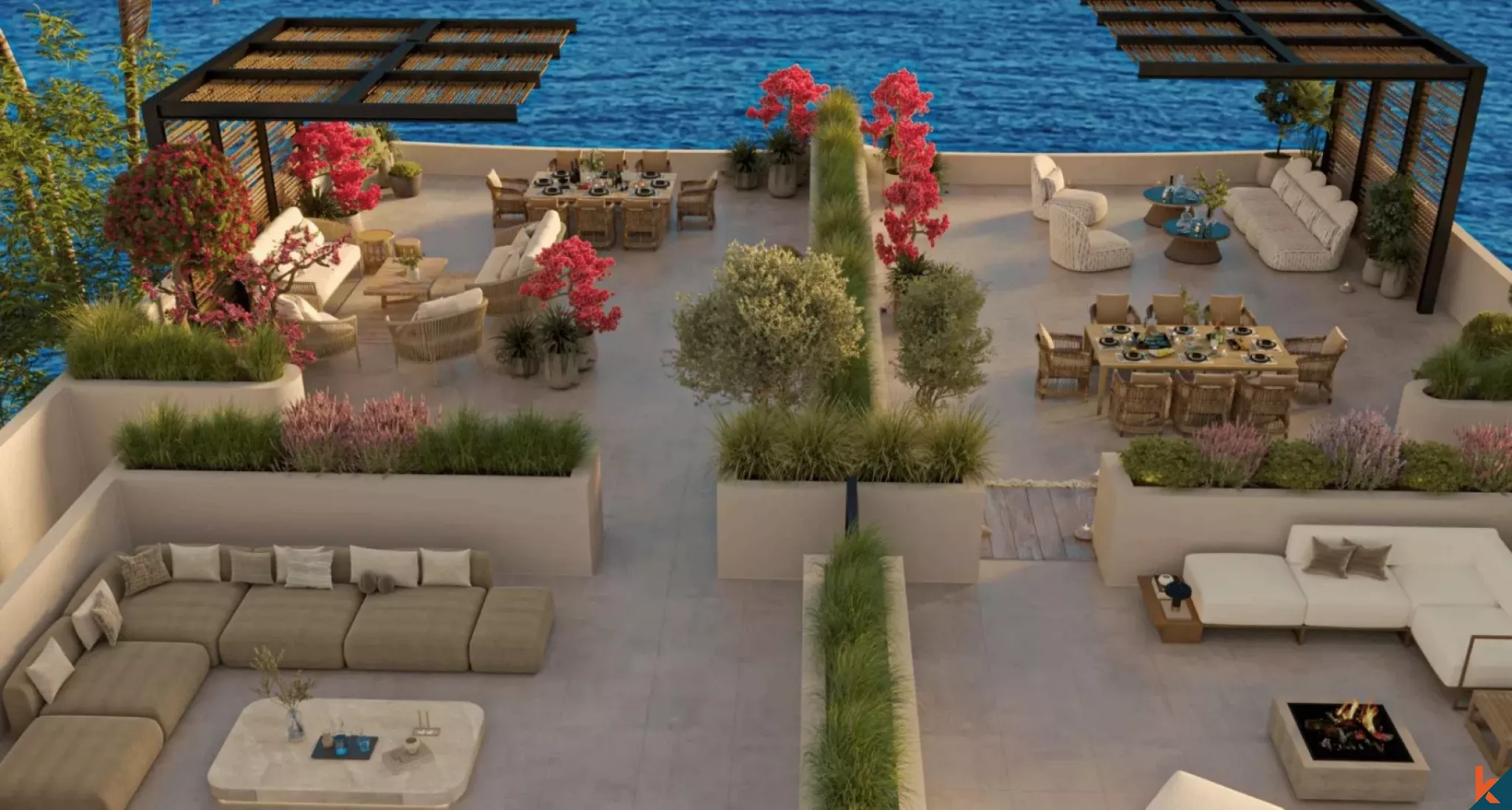 Three Bedroom Offplan Cliffside Villa for Lease with Unobstructed Ocean View in Uluwatu