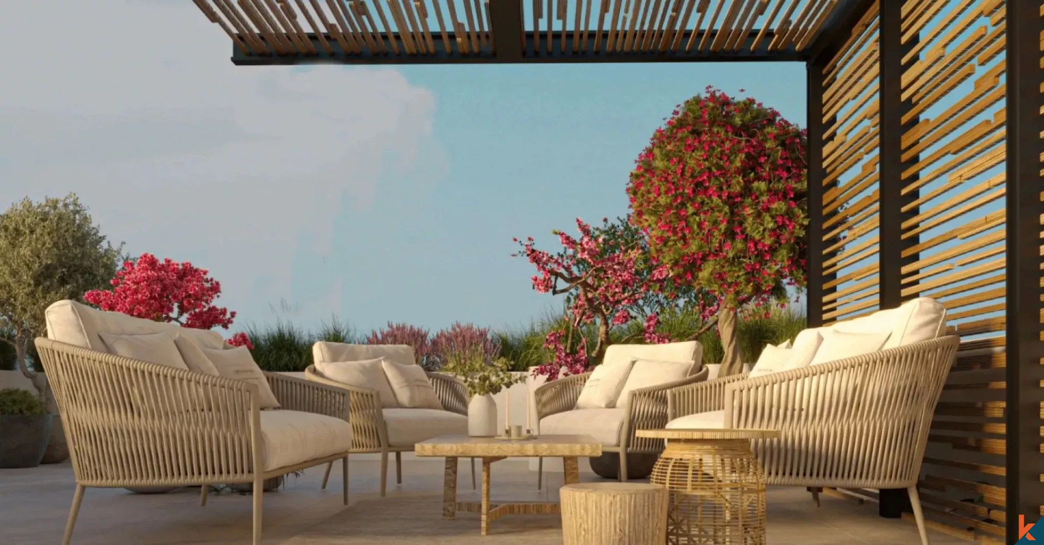 Three Bedroom Offplan Cliffside Villa for Lease with Unobstructed Ocean View in Uluwatu