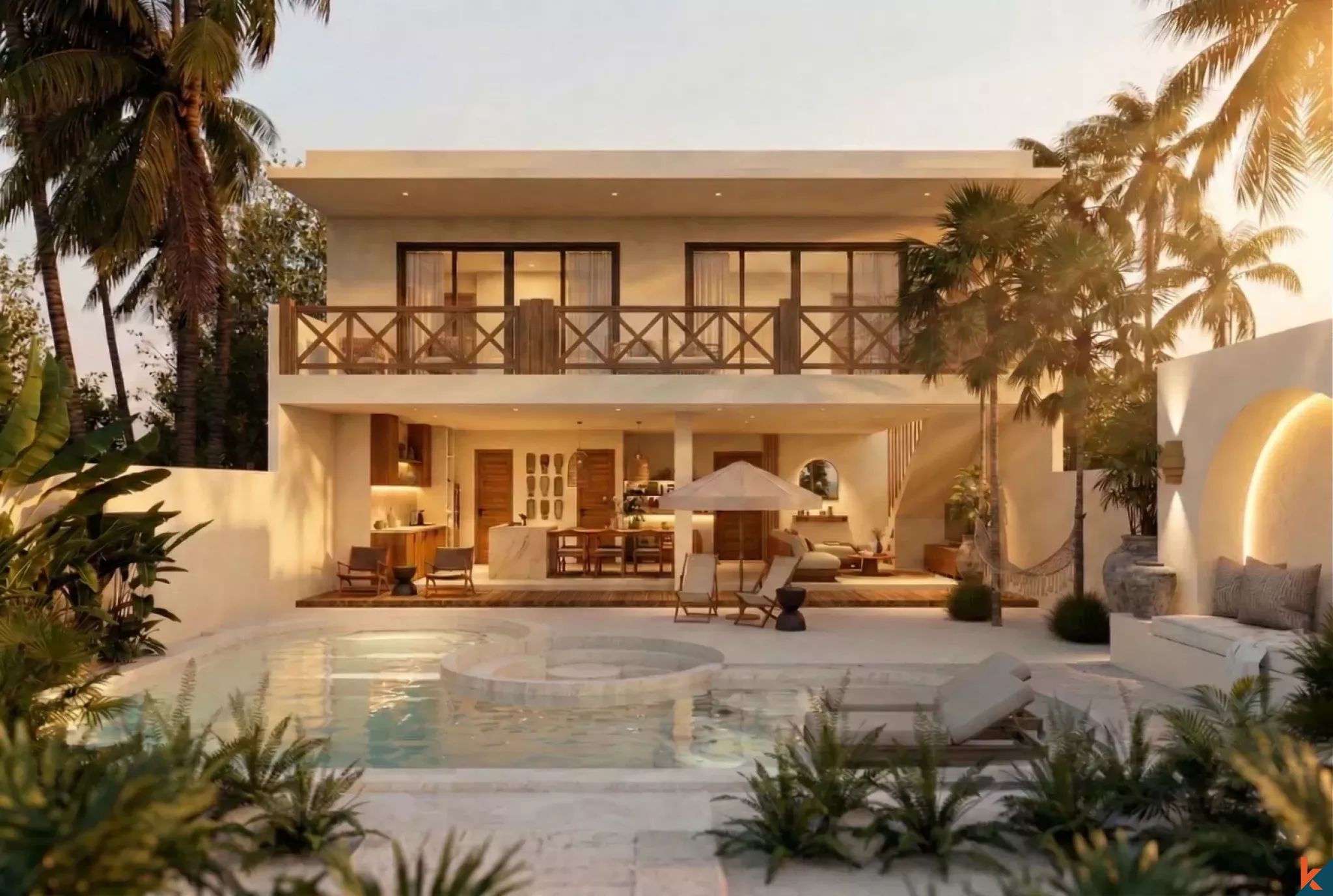 Luxurious Off Plan Two Bedroom Villa with Amazing Ocean Views in Nusa Lembongan