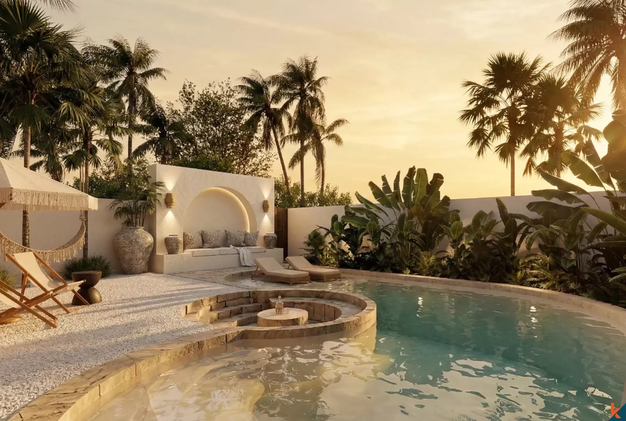 Luxurious Off Plan Two Bedroom Villa with Amazing Ocean Views in Nusa Lembongan