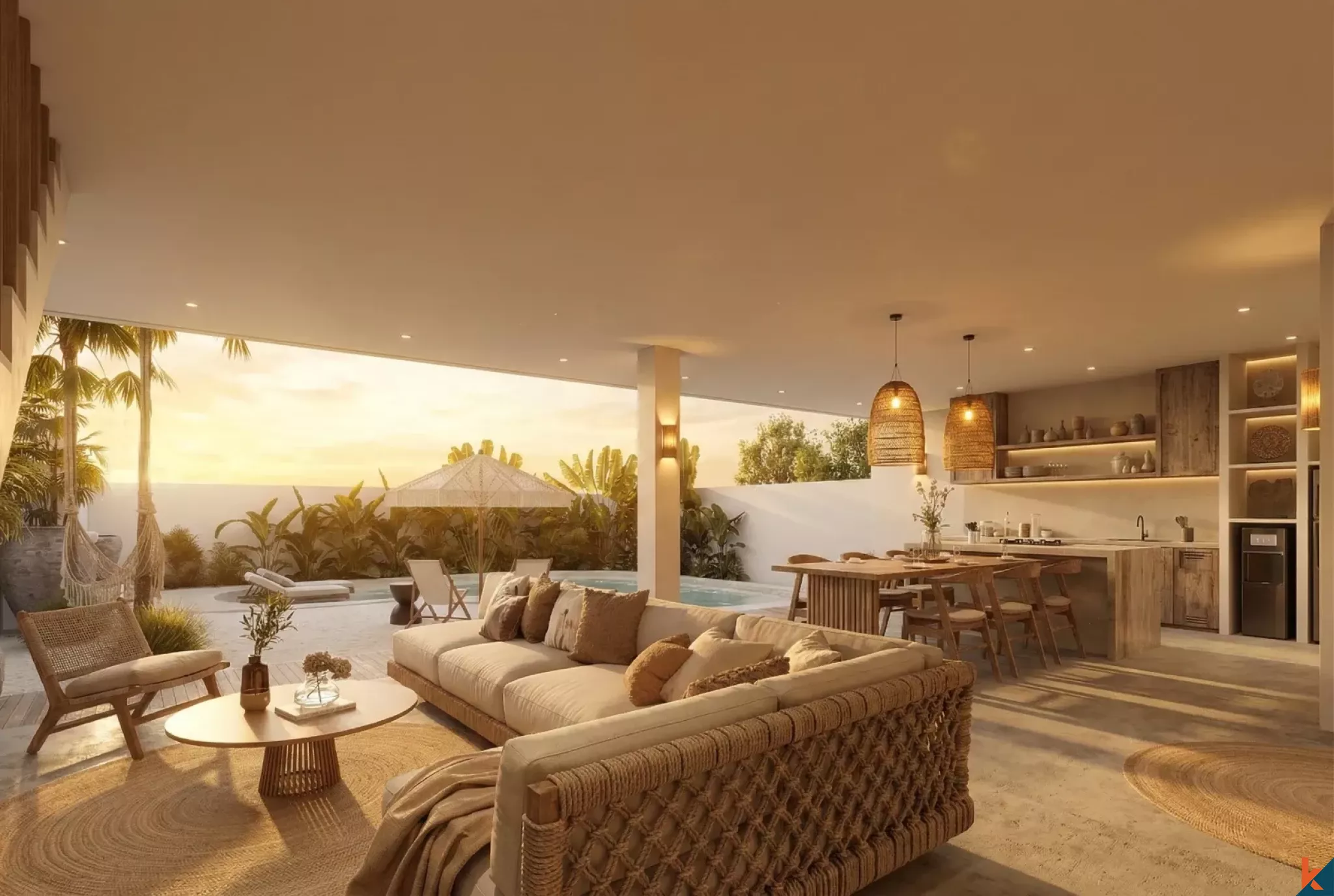 Luxurious Off Plan Two Bedroom Villa with Amazing Ocean Views in Nusa Lembongan