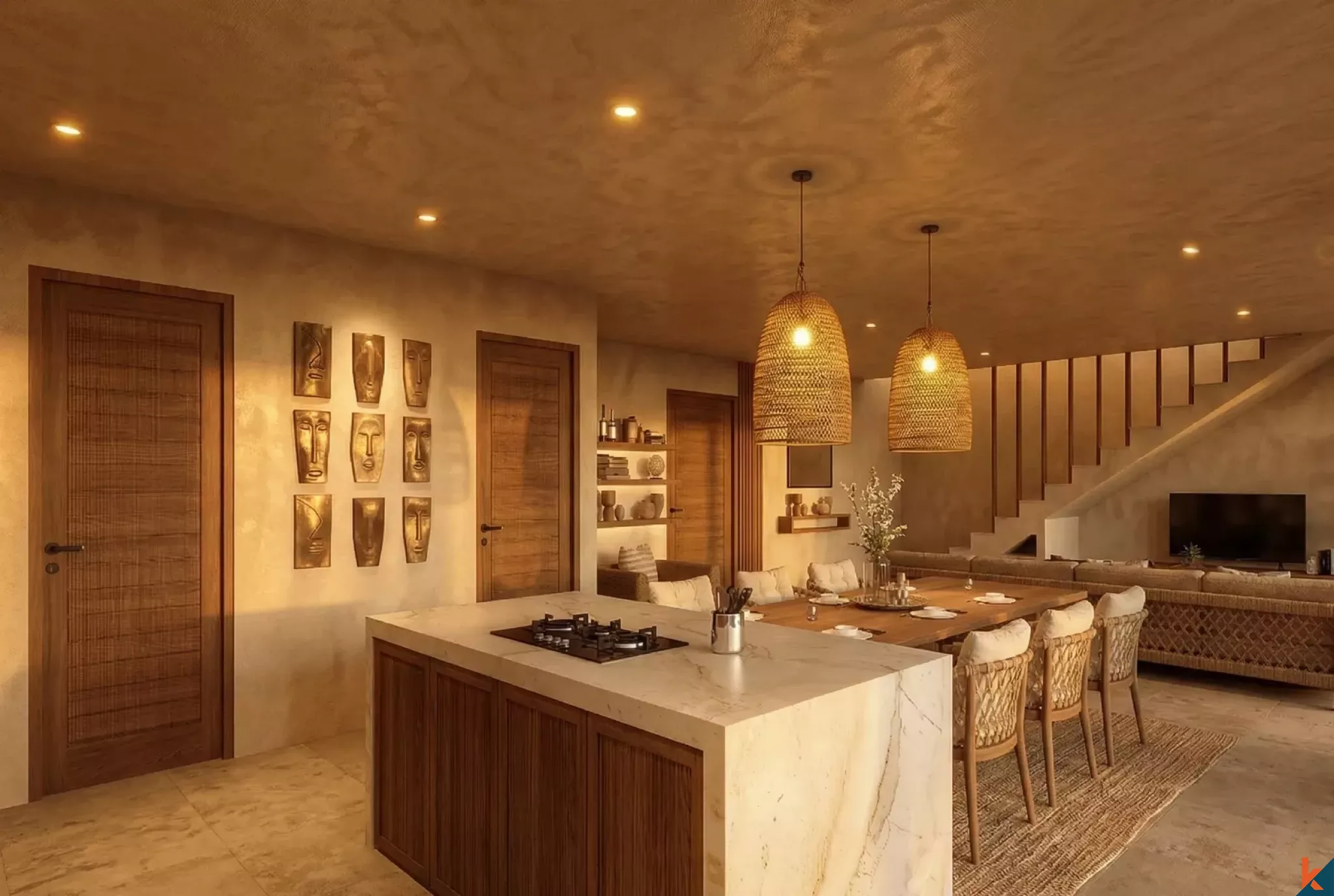 Luxurious Off Plan Two Bedroom Villa with Amazing Ocean Views in Nusa Lembongan