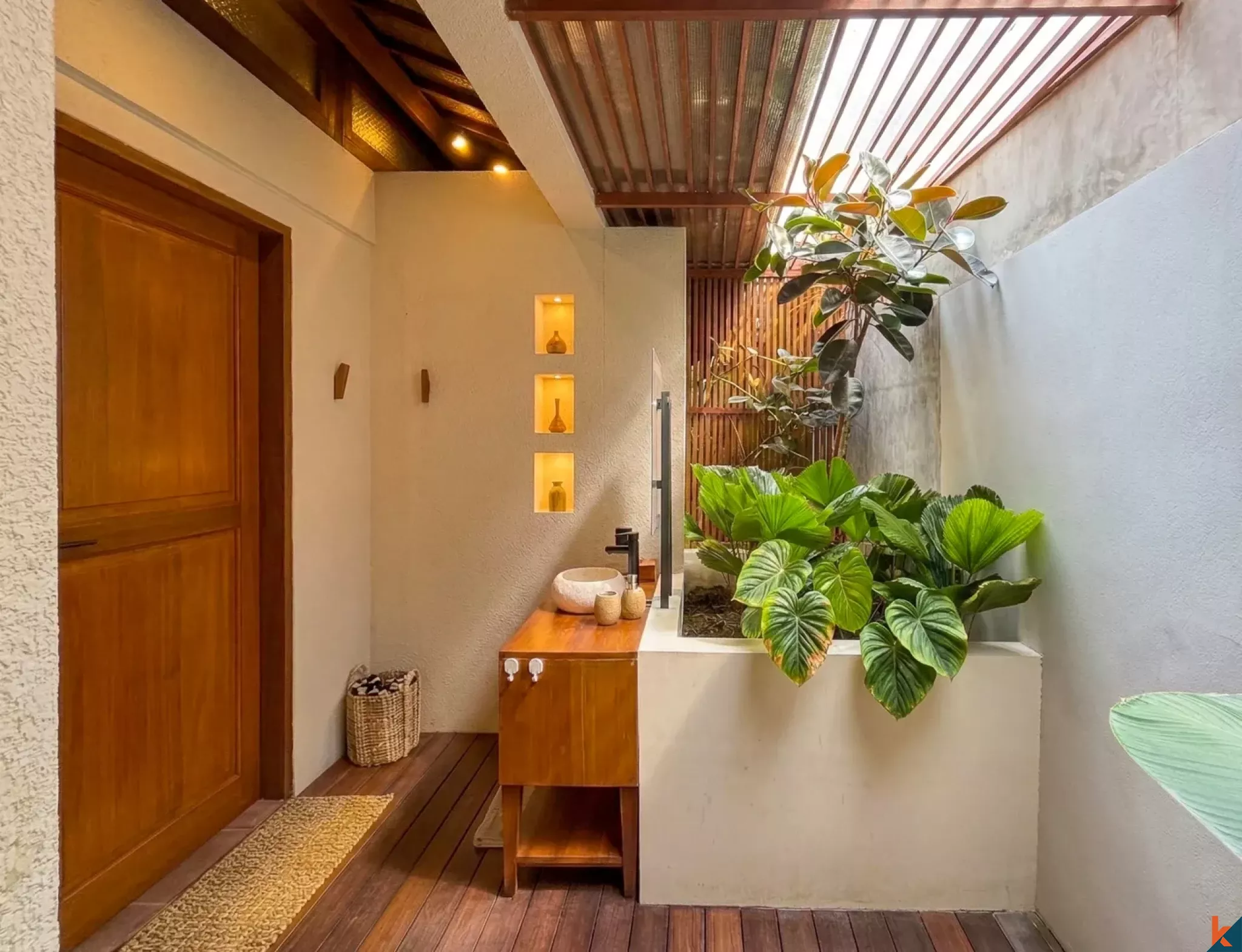 Villa satu kamar tidur baru untuk disewa dengan sentuhan Joglo di Uluwatu